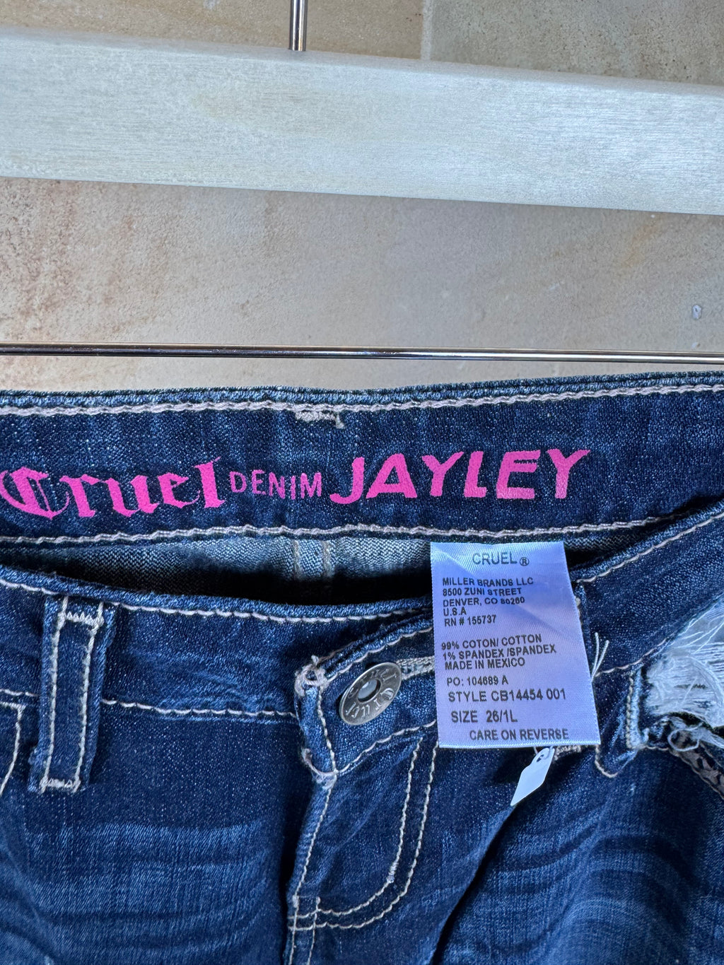 CRUEL GIRL JAYLEY JEAN 26L