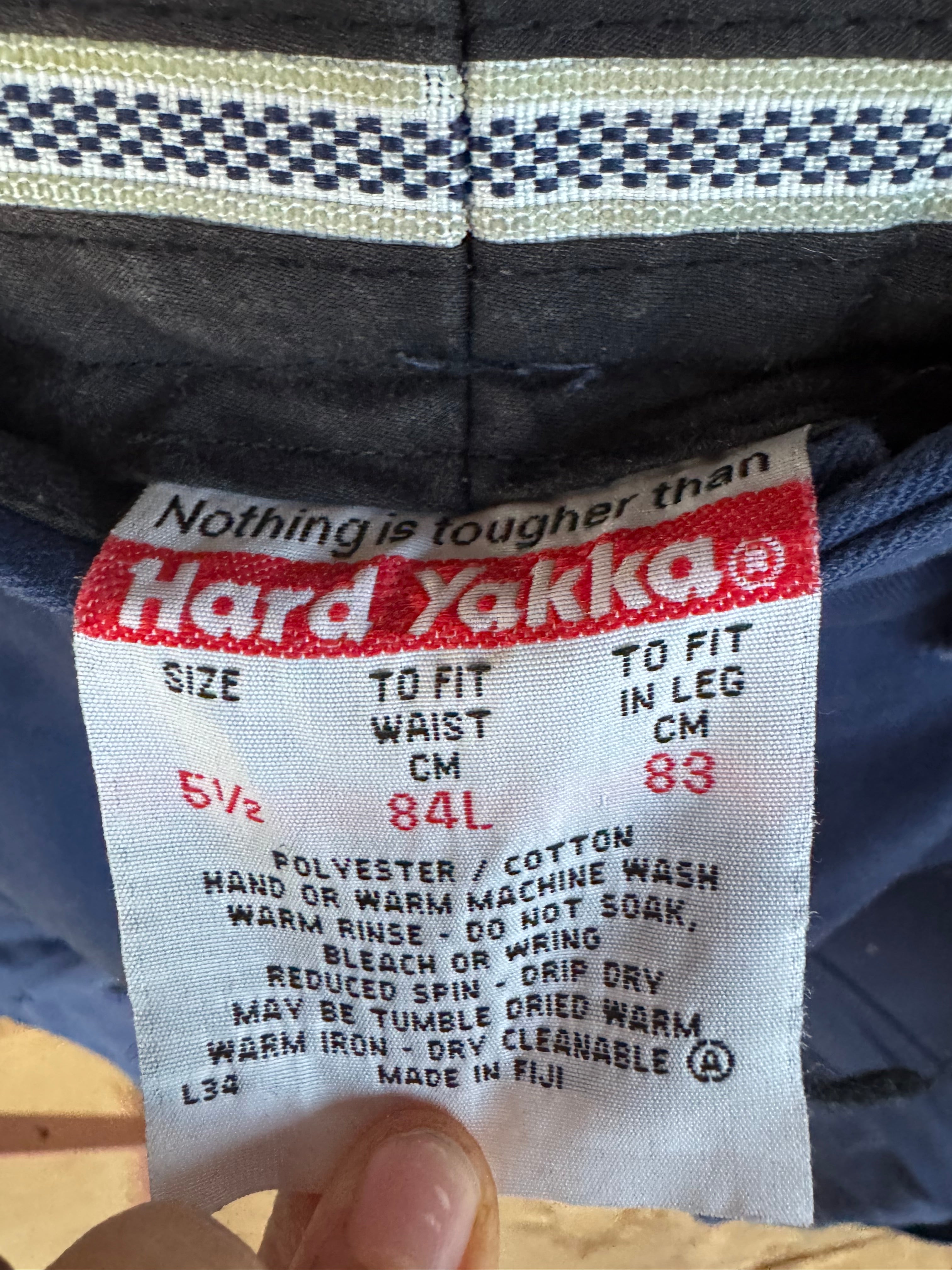 HARD YAKKA PANTS 33”