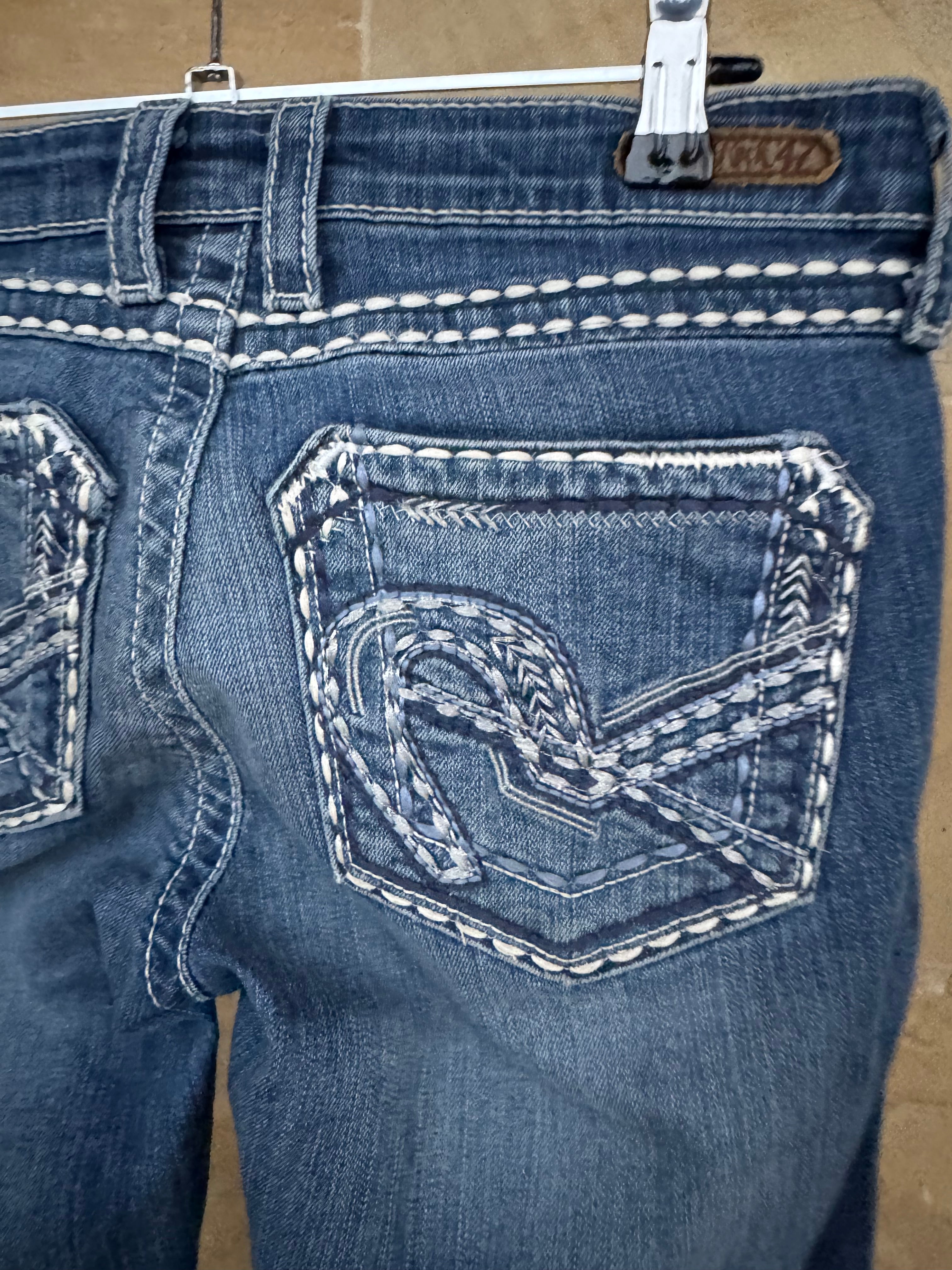 WRANGLER ROCK 47 LOW RISE JEANS 27/34