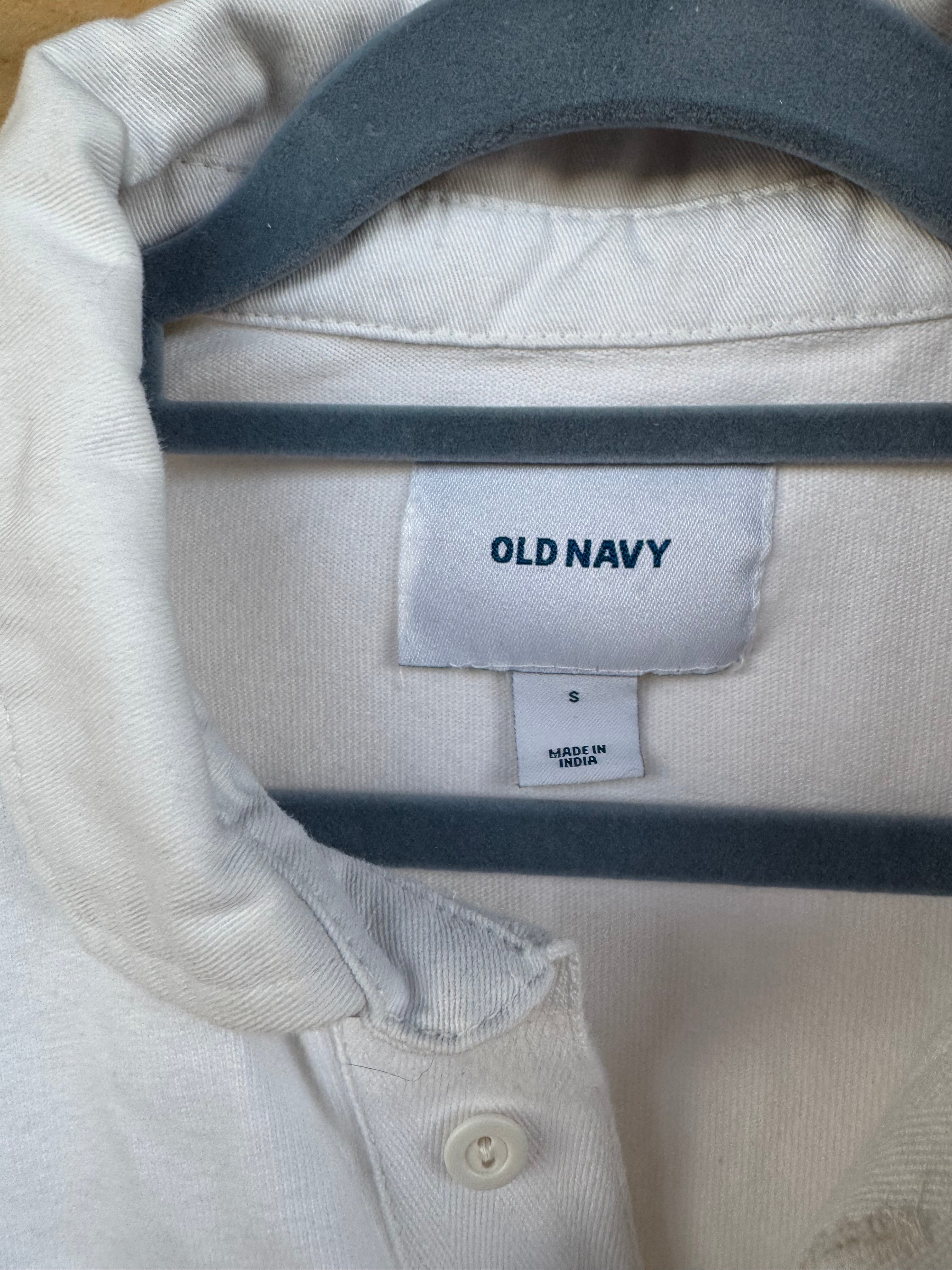 OLD NAVY RUGBY POLO SHIRT M