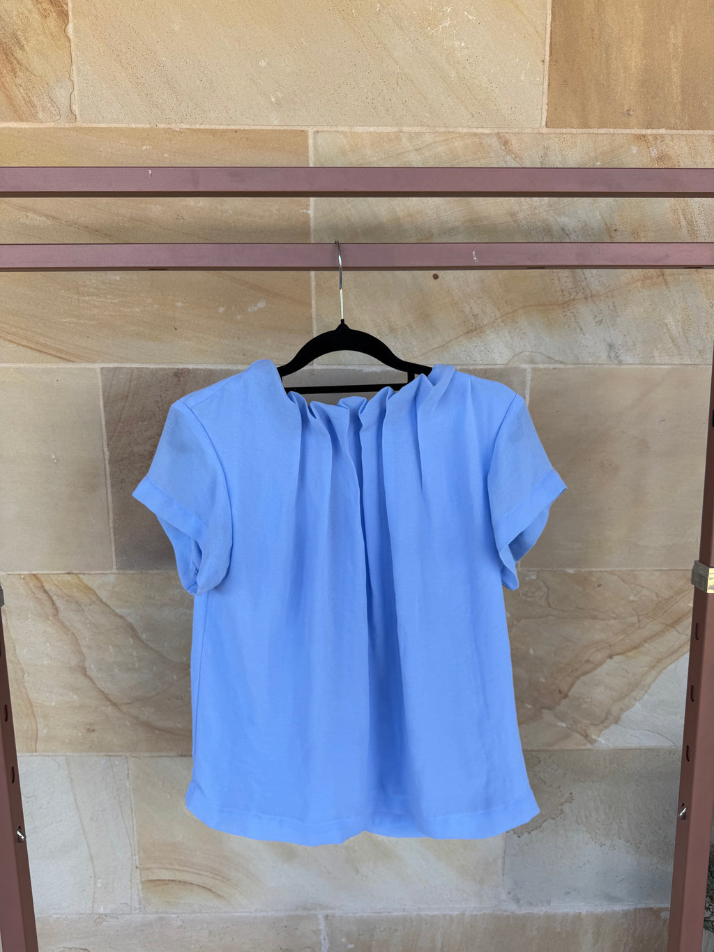 SABA BLUE BLOUSE 4