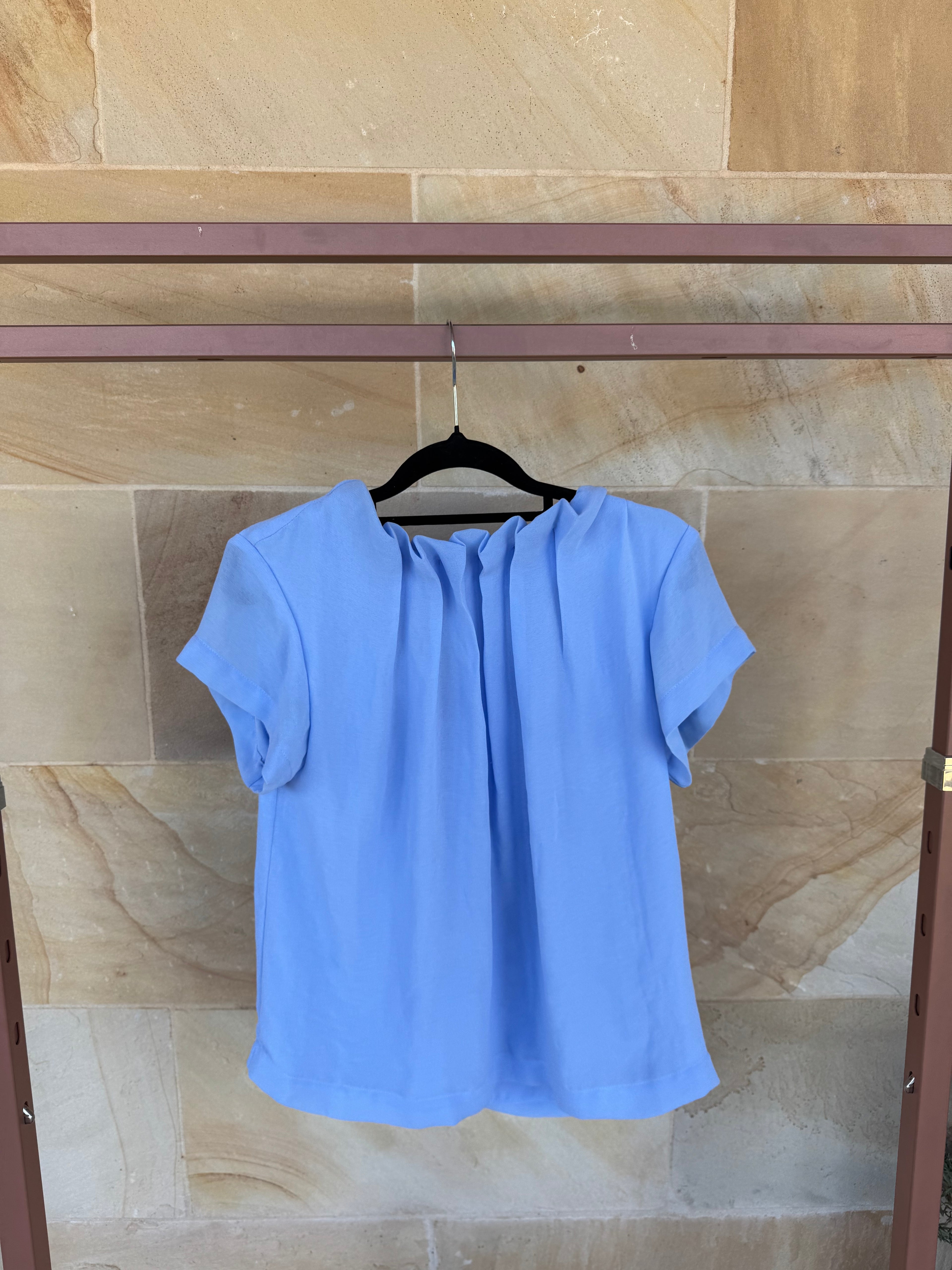 SABA BLUE BLOUSE 4