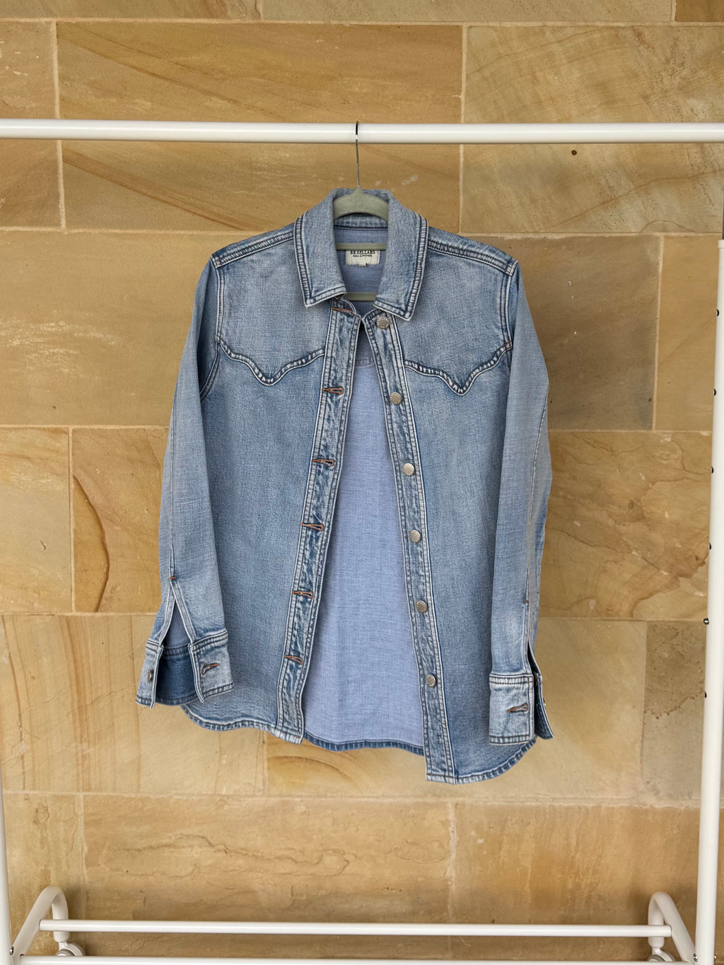 RB SELLARS DENIM SHIRT JACKET XS