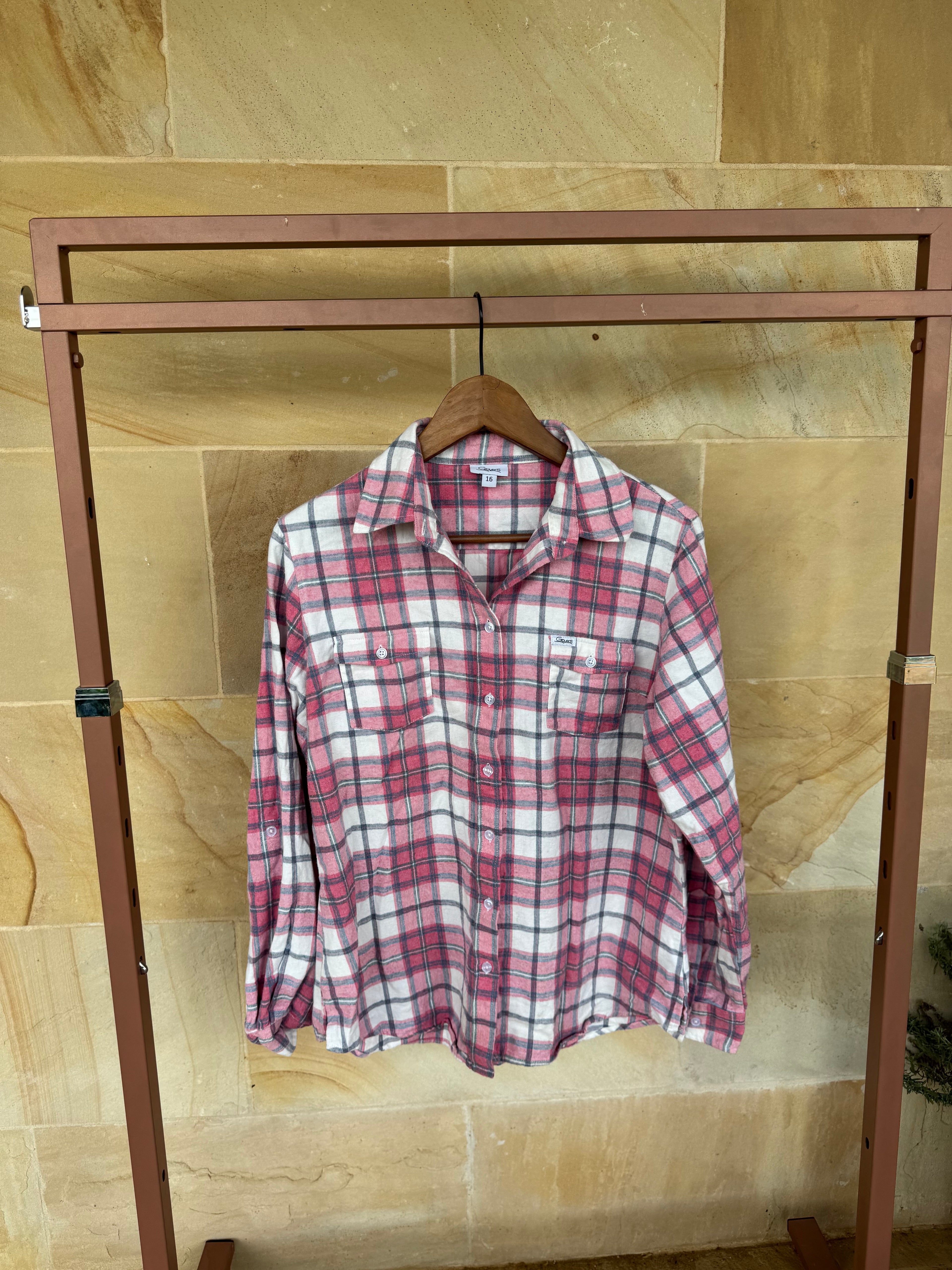 GROVERS FLANNELETTE SHIRT 16