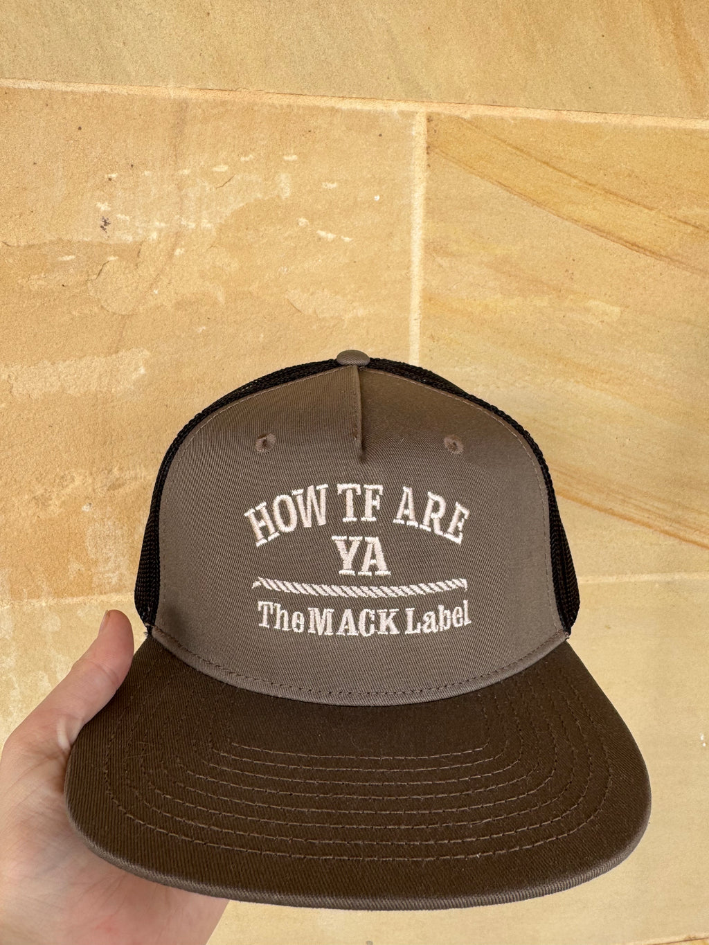 THE MACK LABEL CAP
