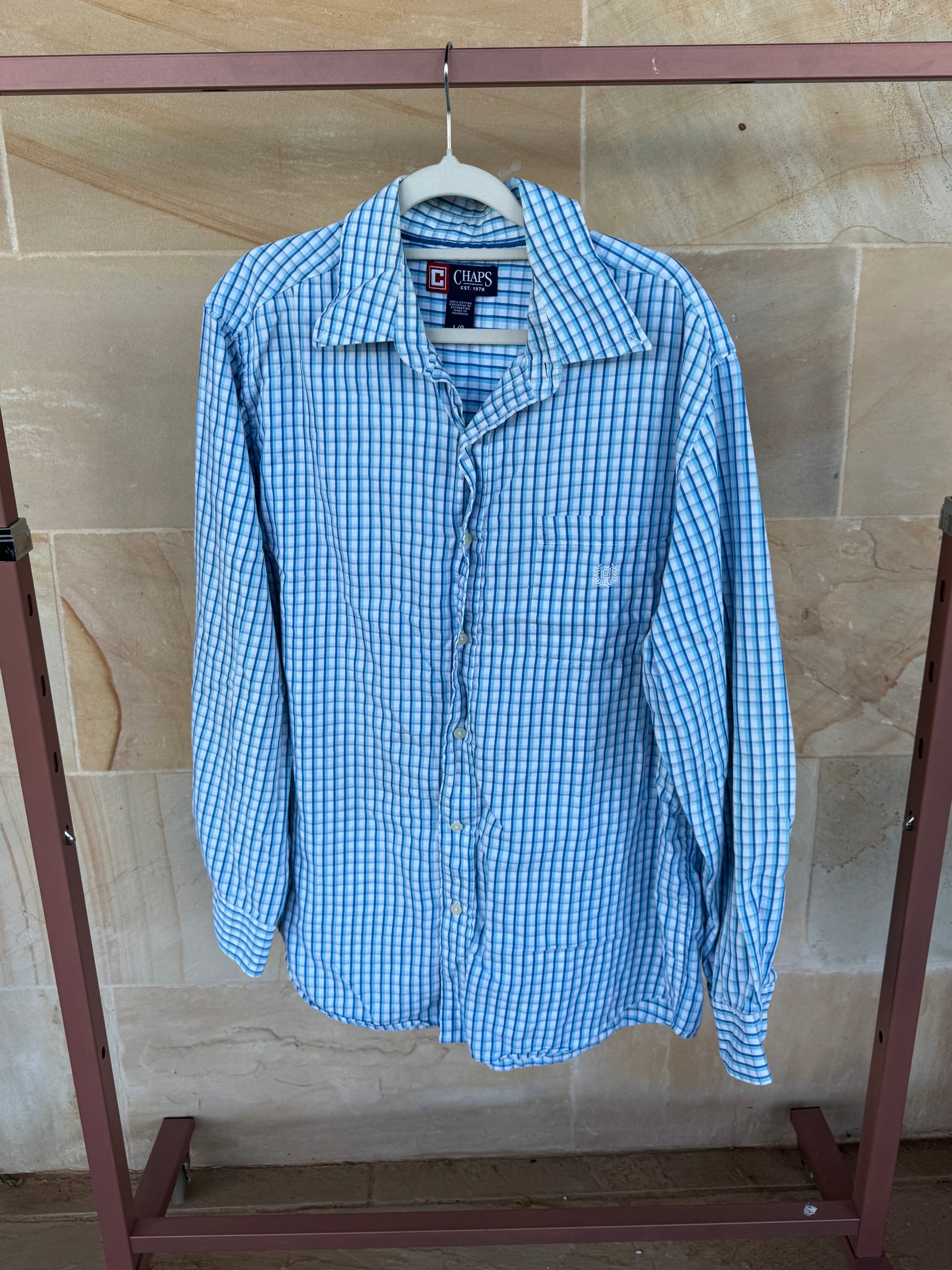 CHAPS SHIRT L