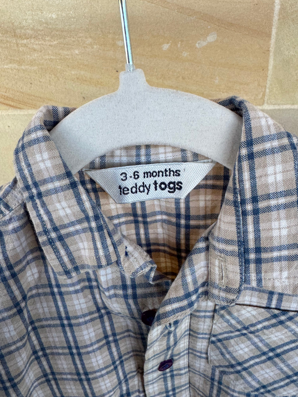 TEDDY TOGS SHIRT 3-6M