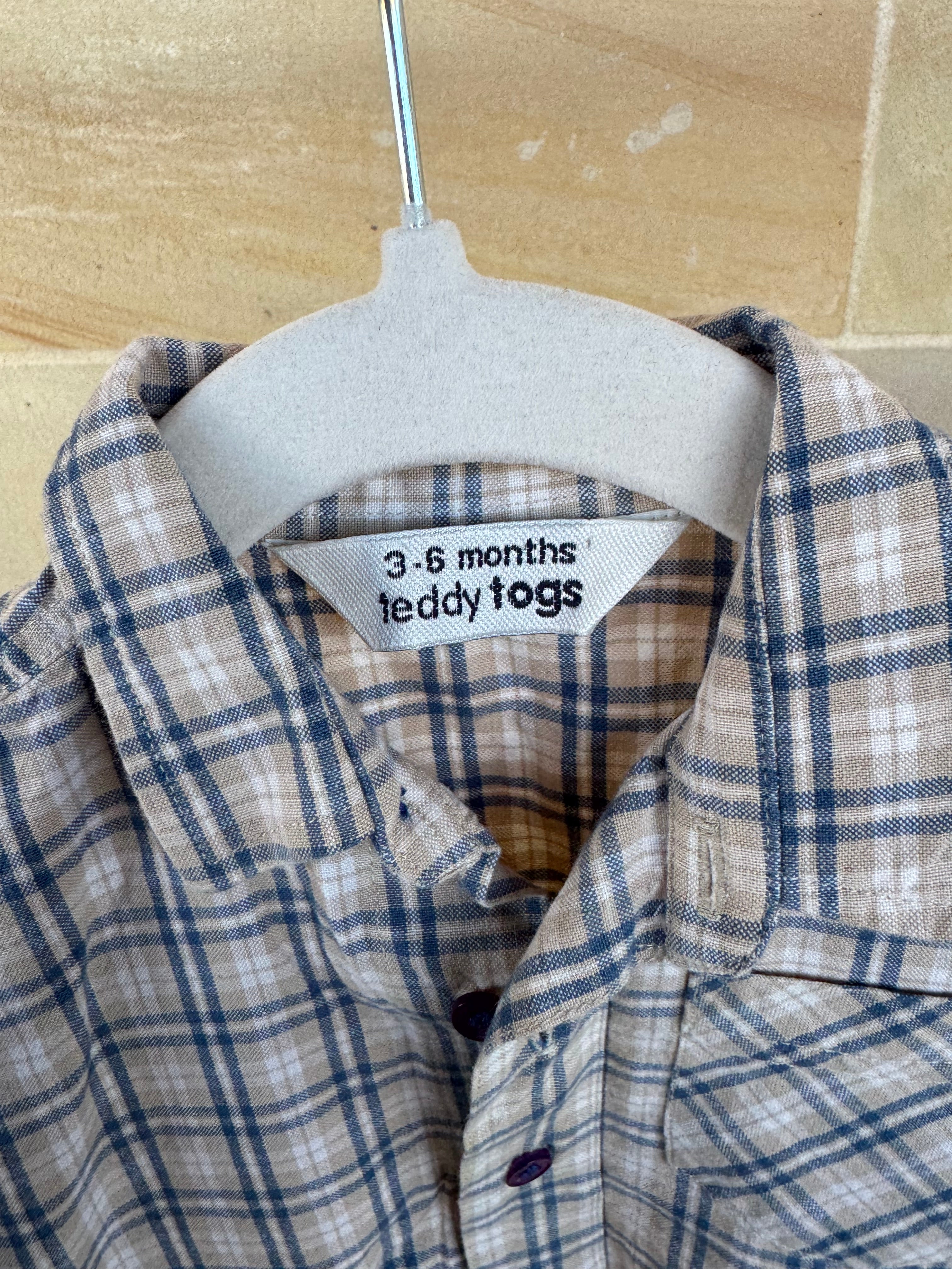 TEDDY TOGS SHIRT 3-6M