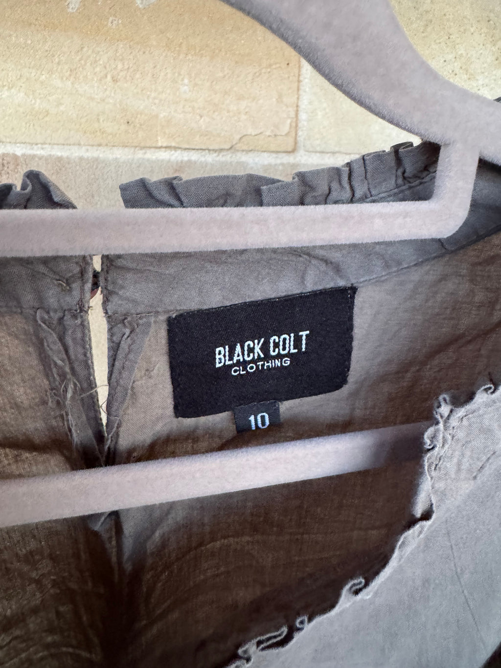 BLACK COLT SHIRT 10
