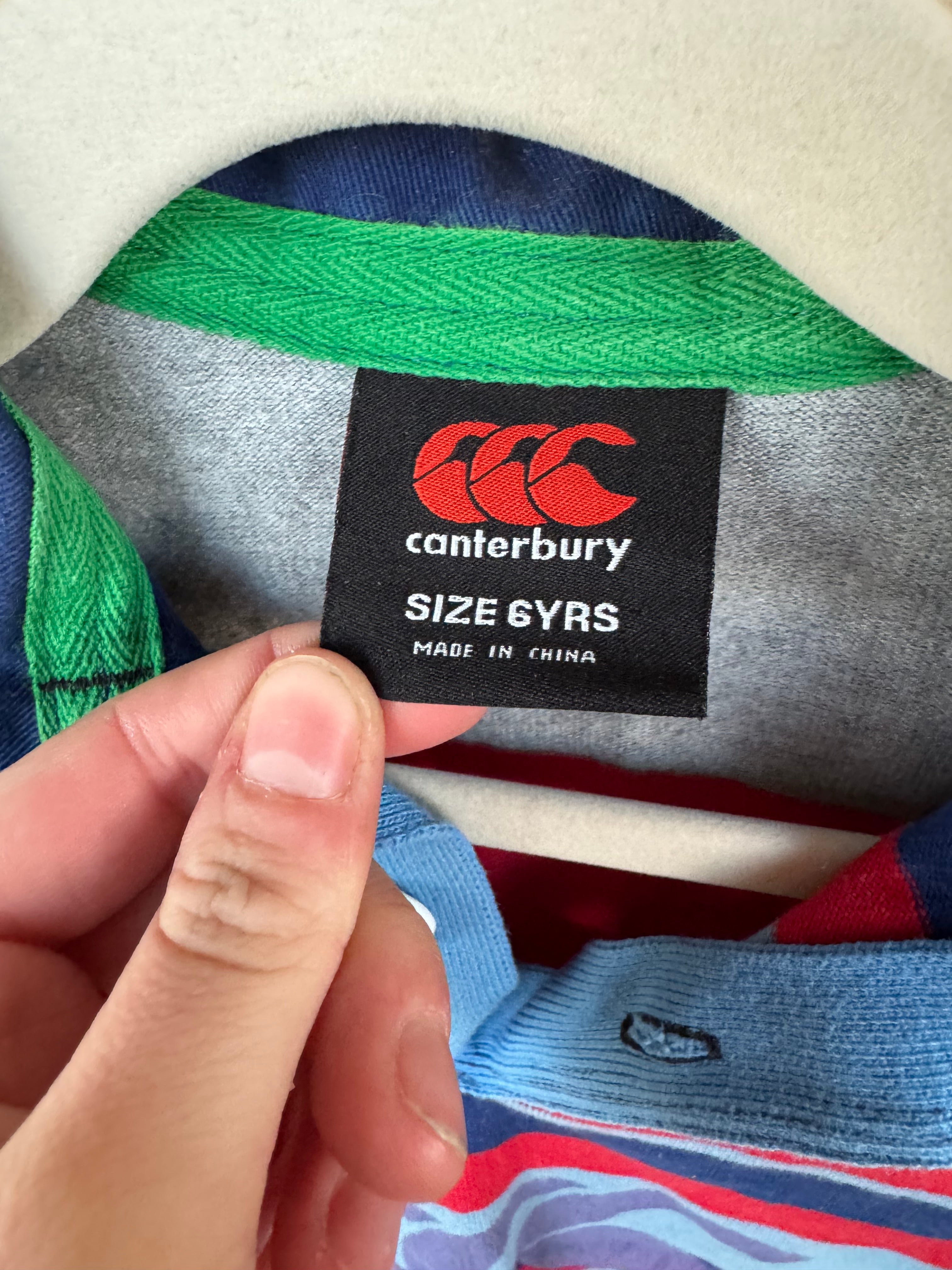 CANTERBURY KIDS POLO 6