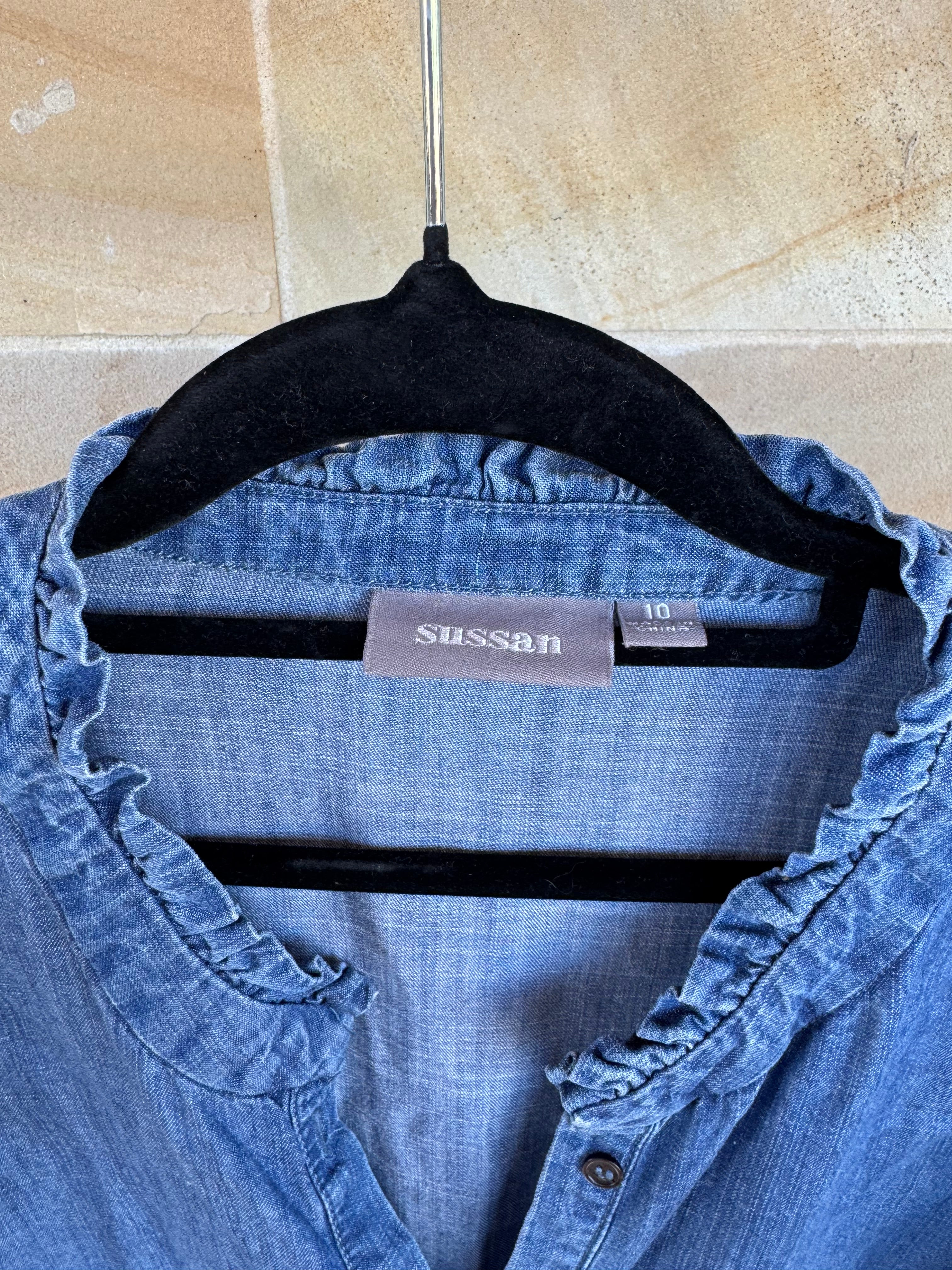 SUSSAN DENIM DRESS 10