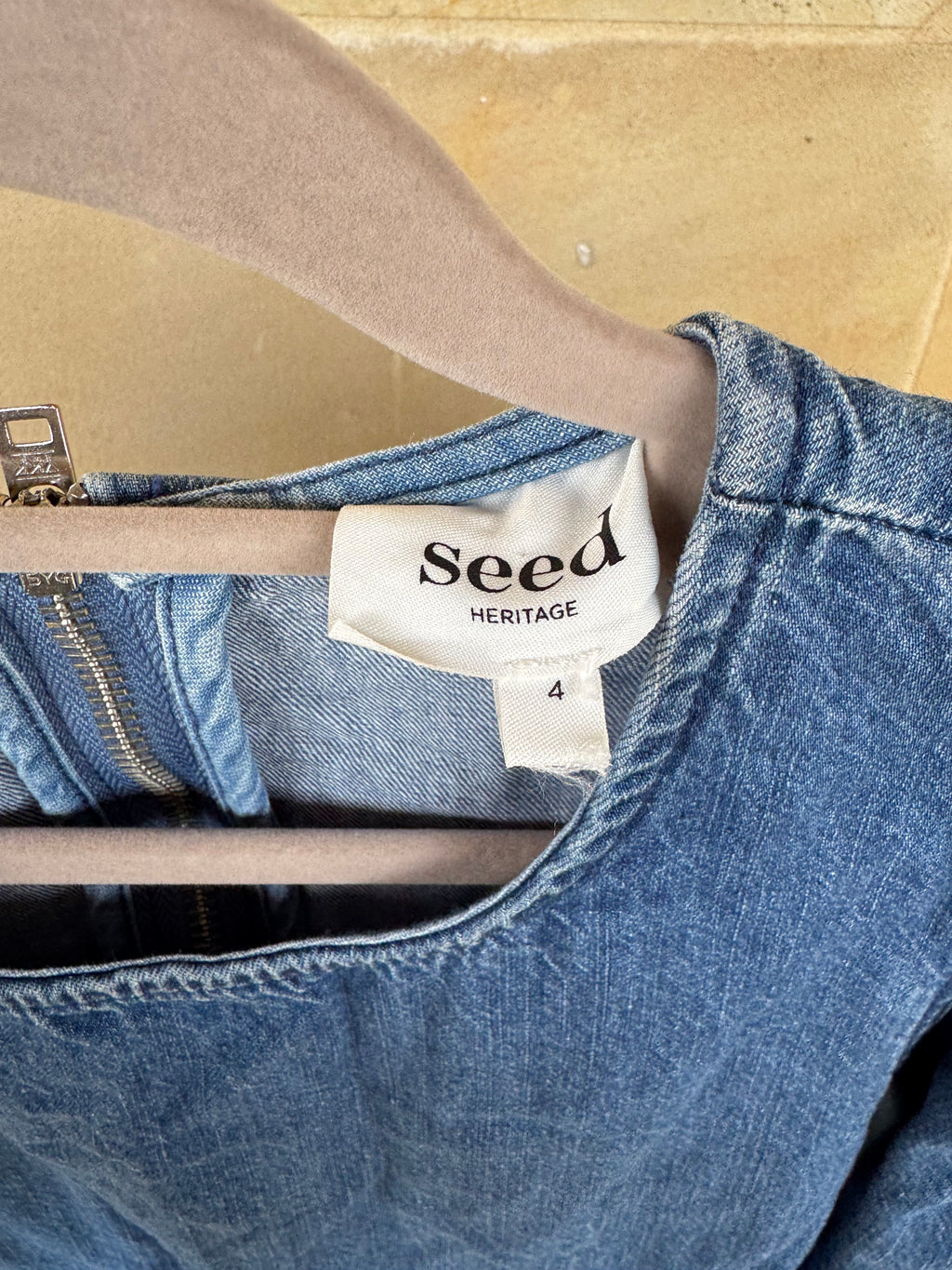 SEED DENIM DRESS 4