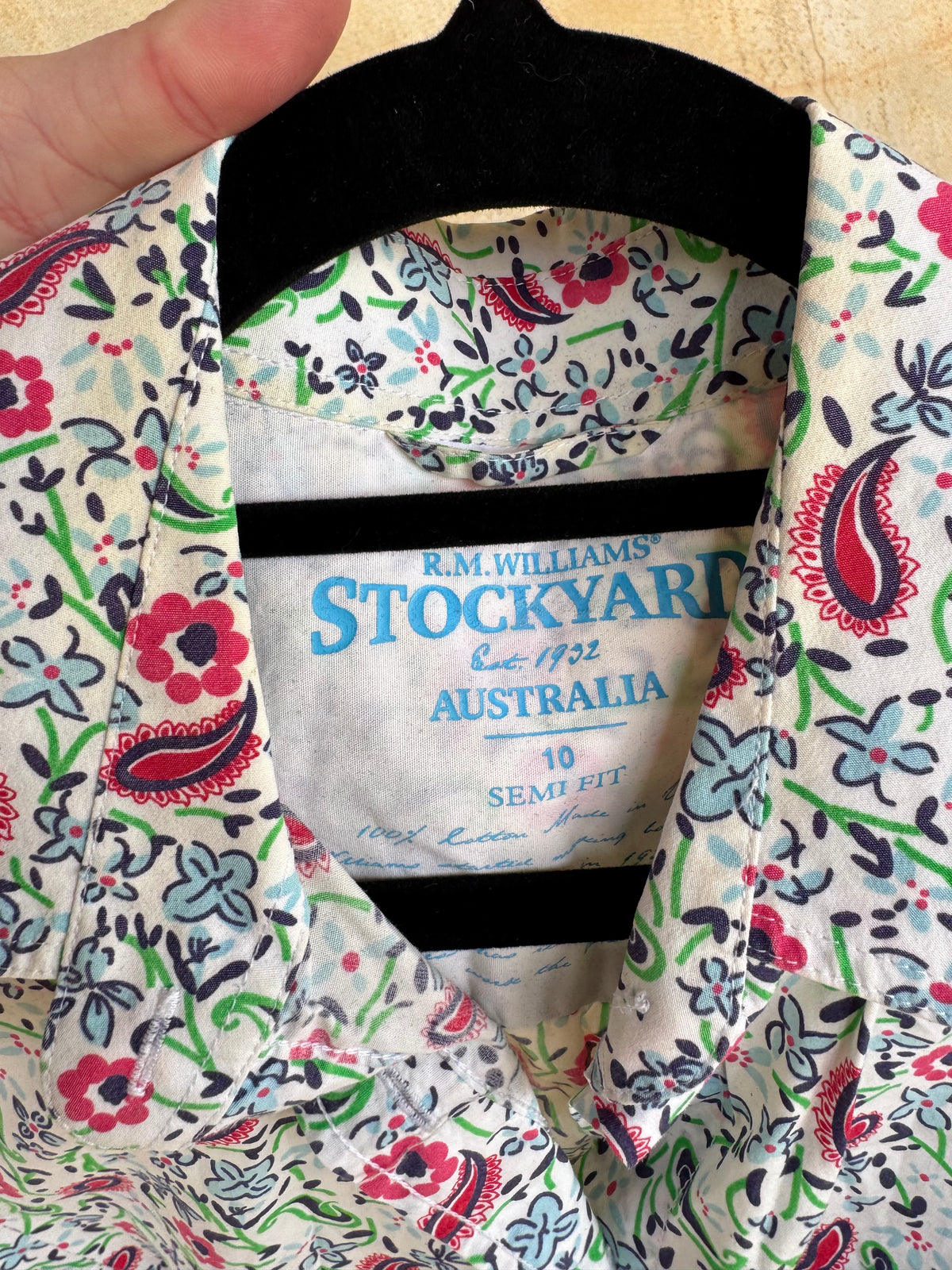 R.M. WILLIAMS SHORT SLEEVE SHIRT 10