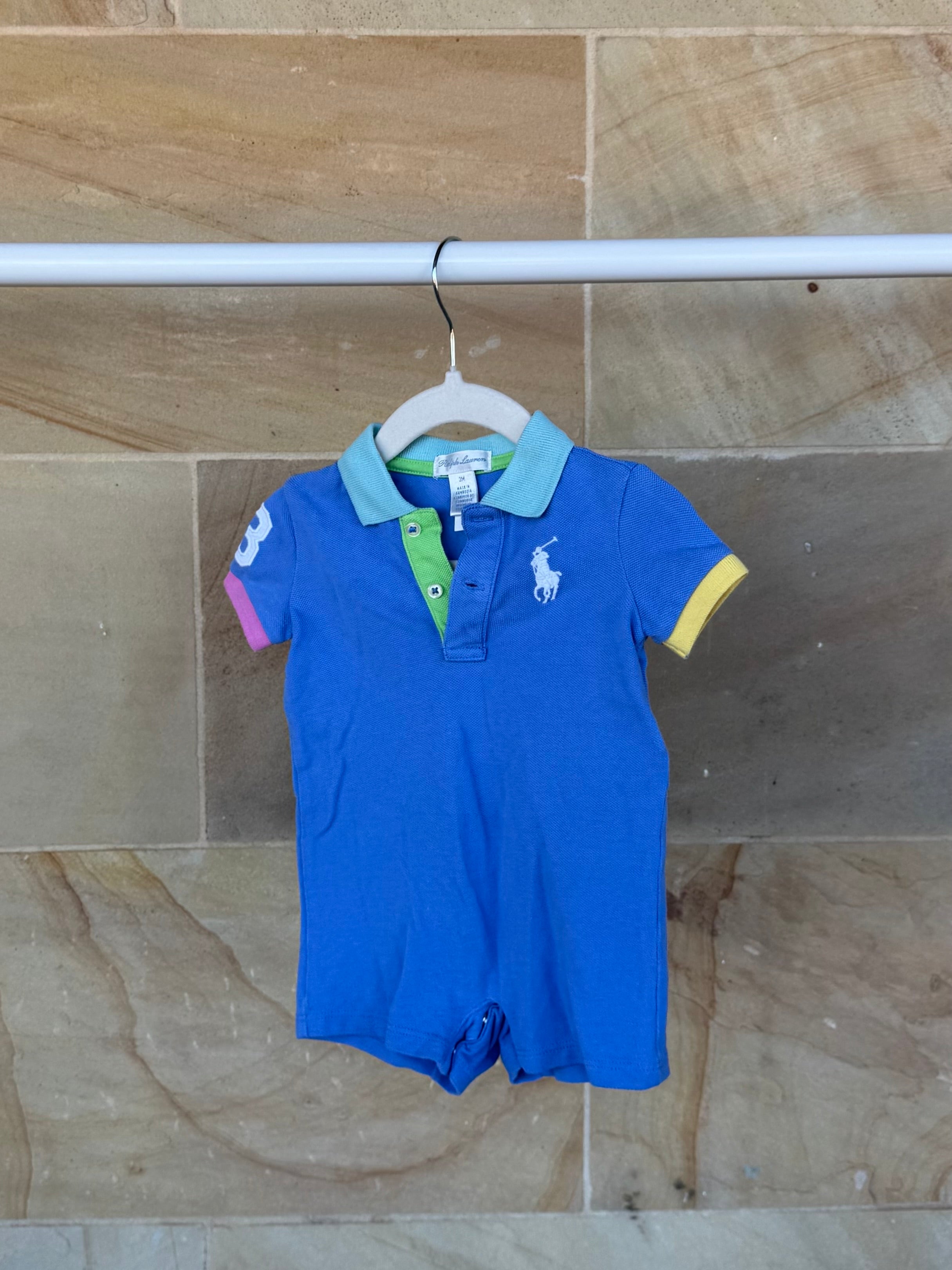 RALPH LAUREN BABY ONESIE 3M