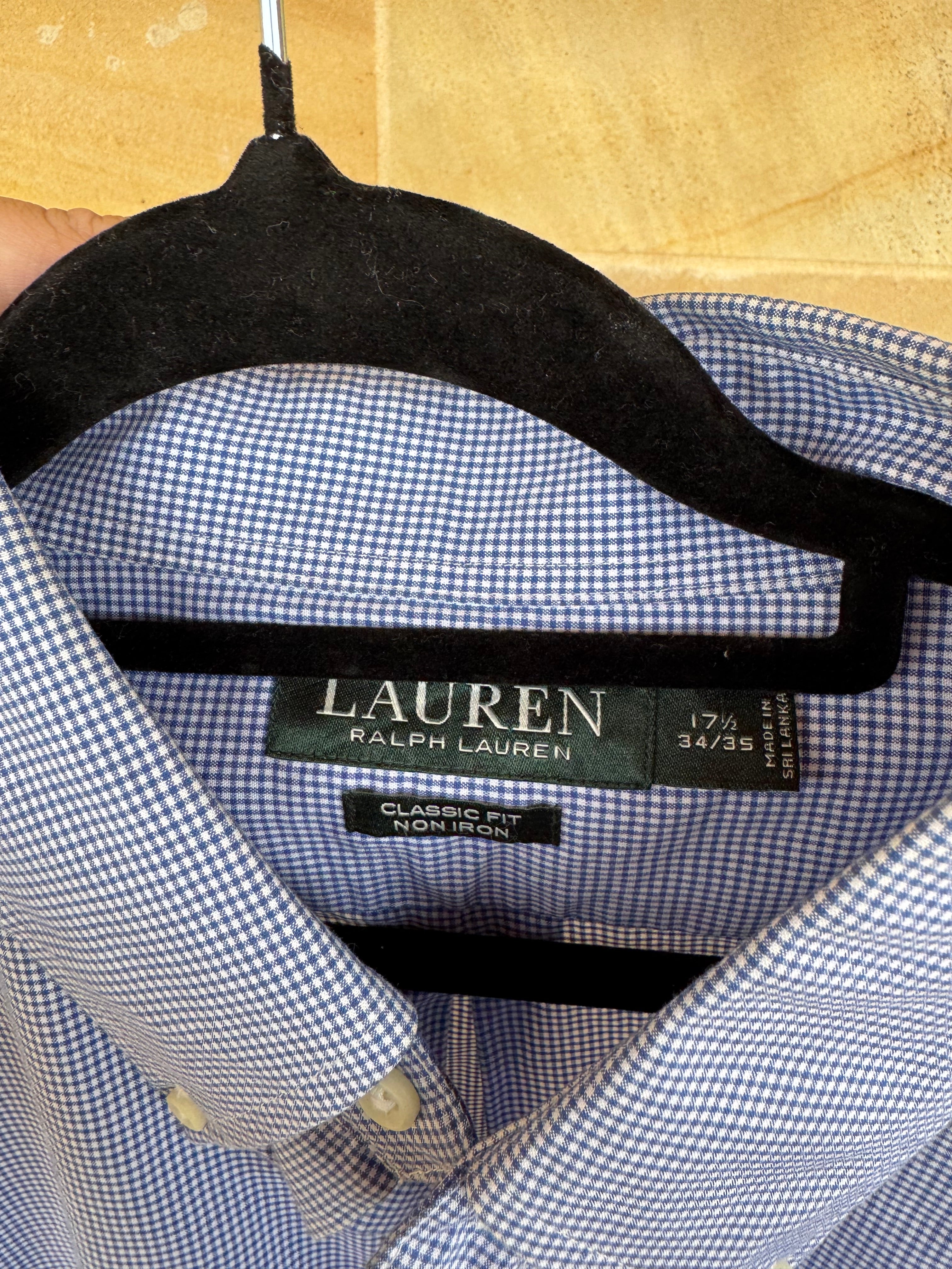RALPH LAUREN SHIRT MENS XL
