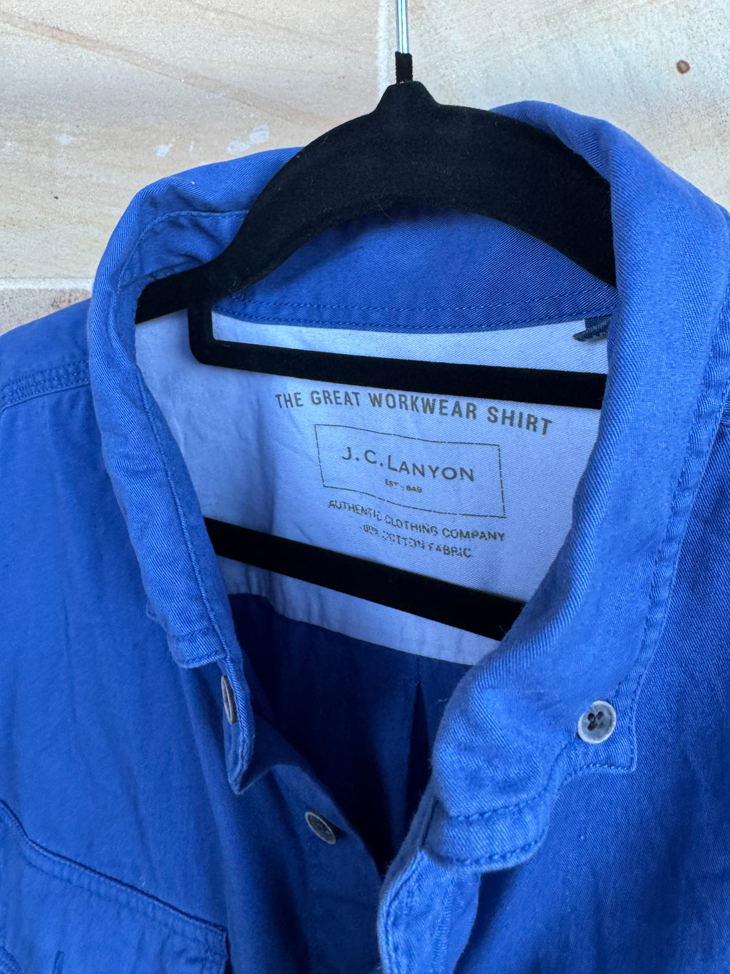 J. C. LANYON WORKSHIRT M