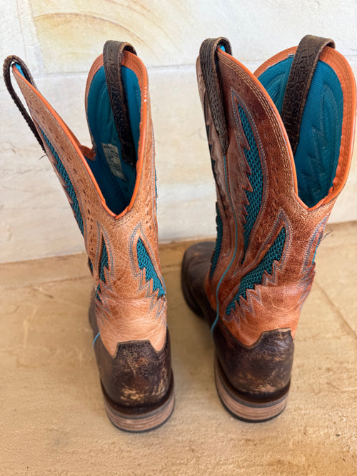 ARIAT TURQUOISE BOOTS MENS 8/41