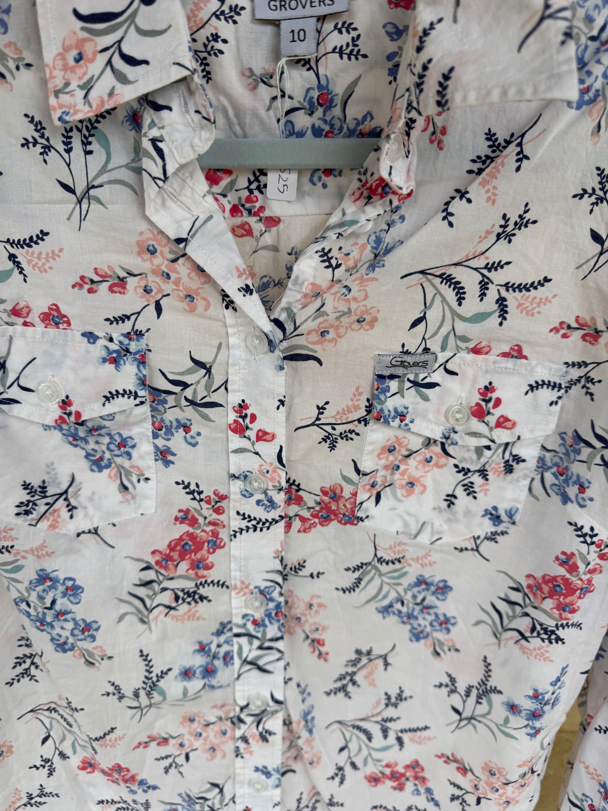GROVERS FLORAL SHIRT 10