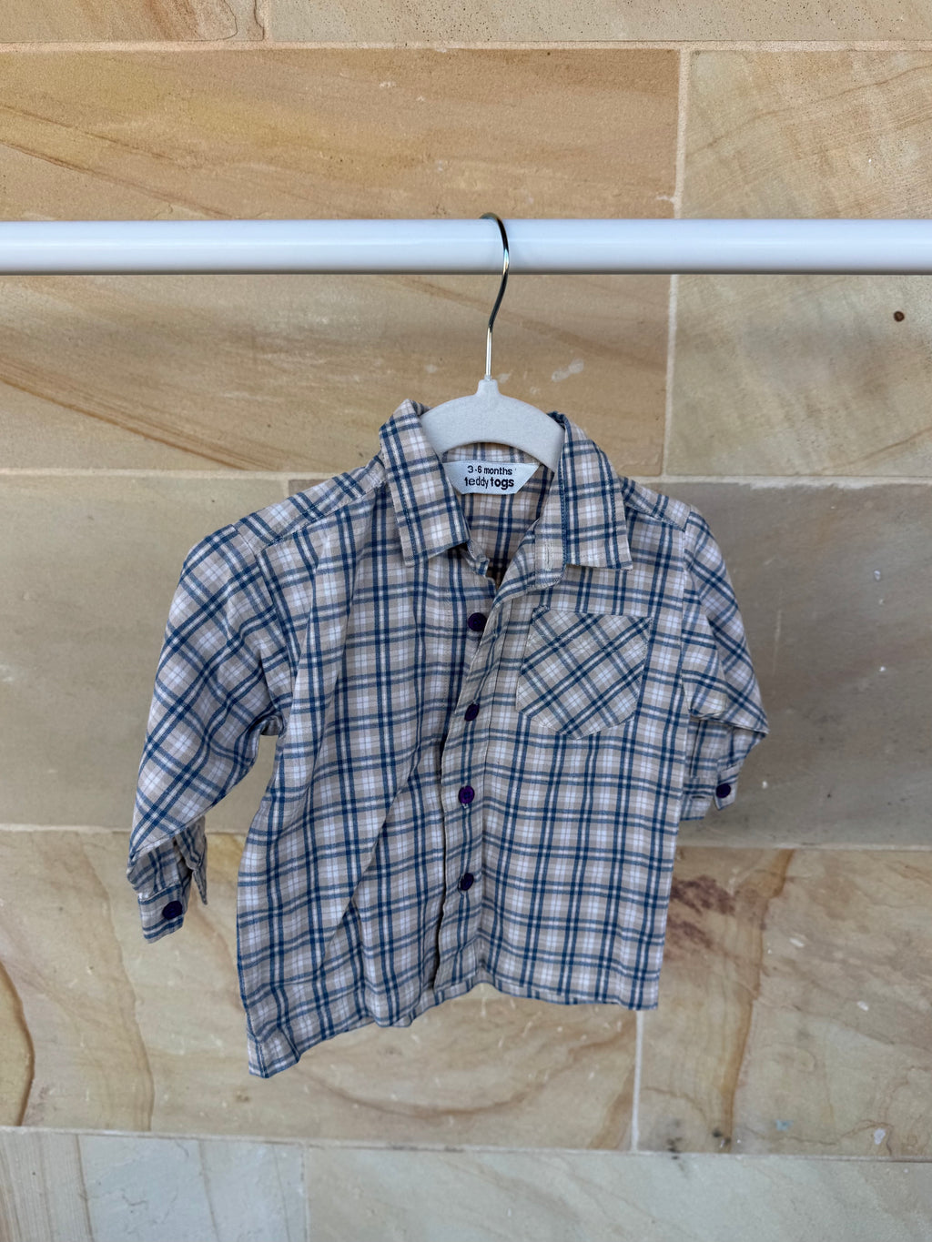 TEDDY TOGS SHIRT 3-6M