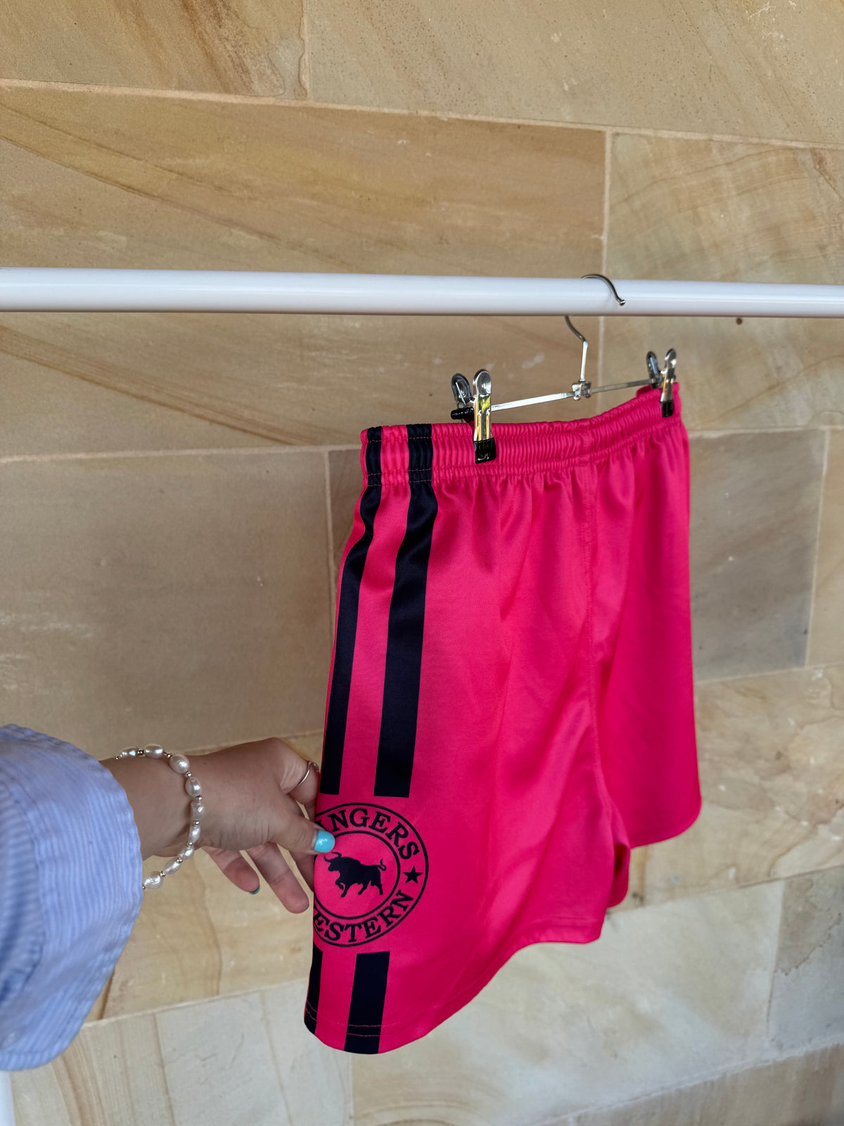 RINGERS WESTERN FOOTY SHORTS XL