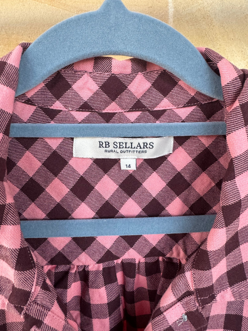RB SELLARS FLANNEL SHIRT 14
