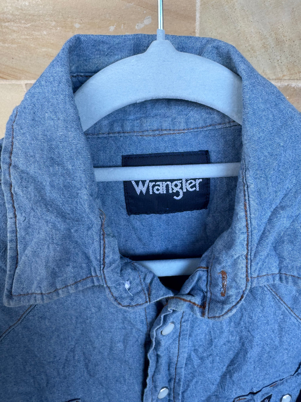 WRANGLER DENIM SHIRT M