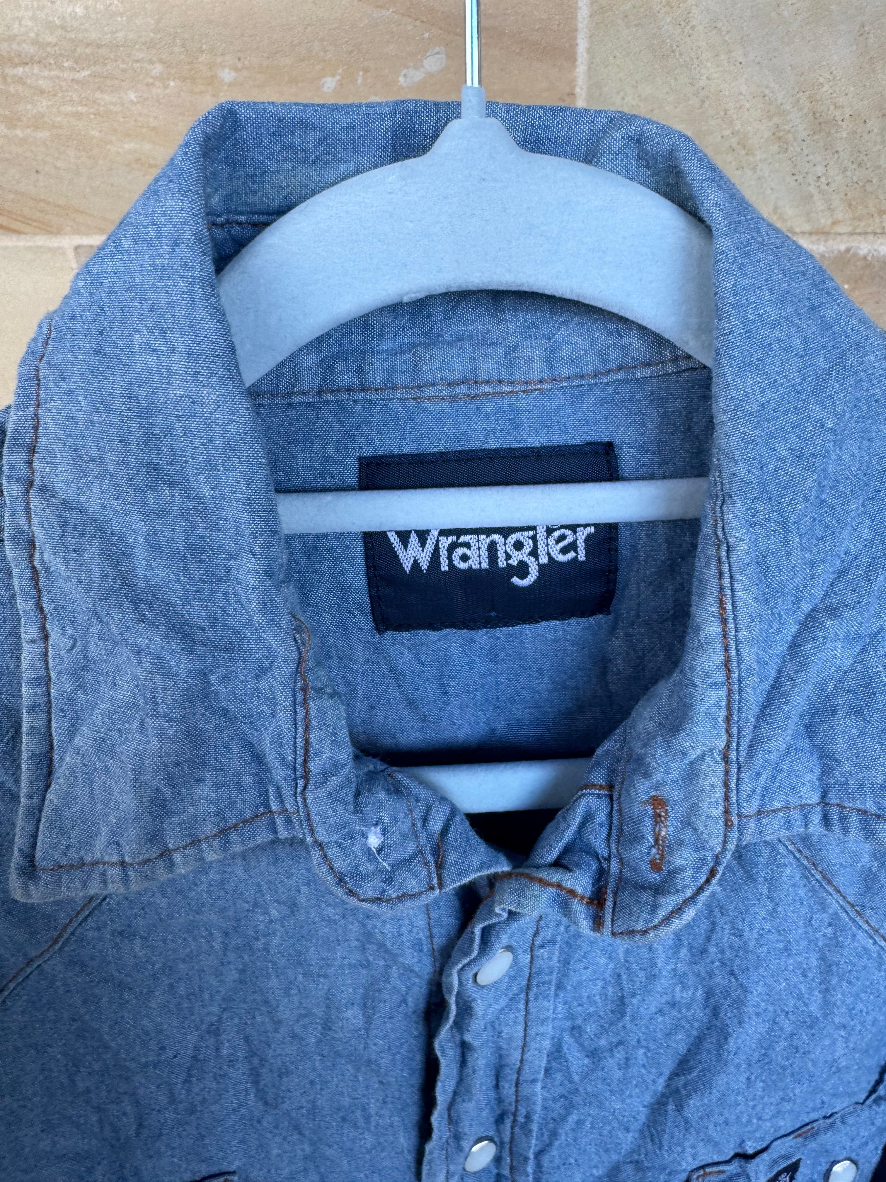 WRANGLER DENIM SHIRT M