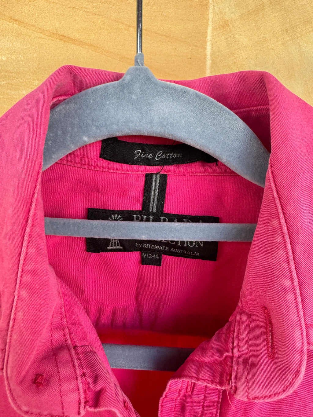 PILBARA KIDS WORKSHIRT 13-14