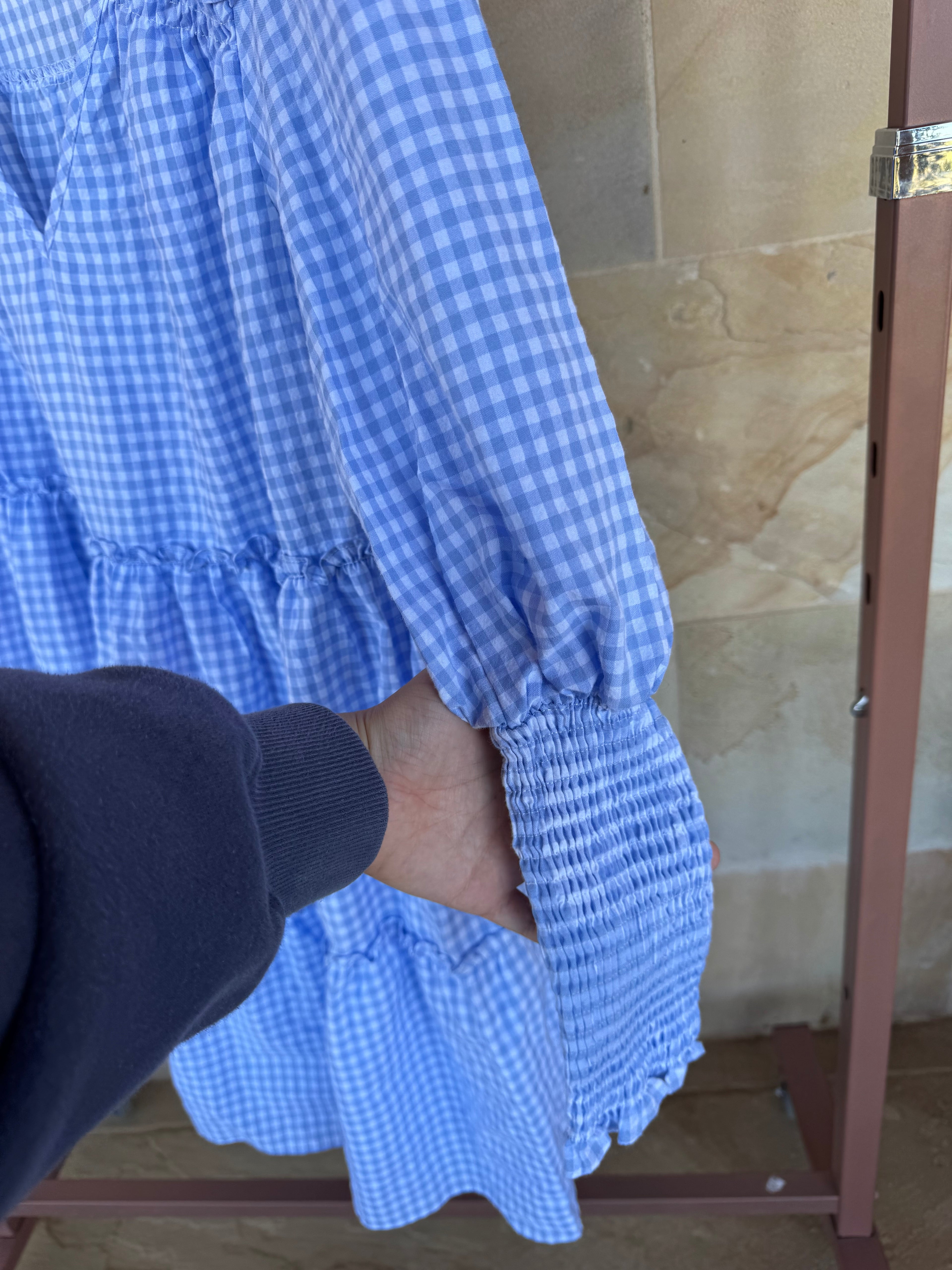 PEARL & SEA GINGHAM DRESS 10