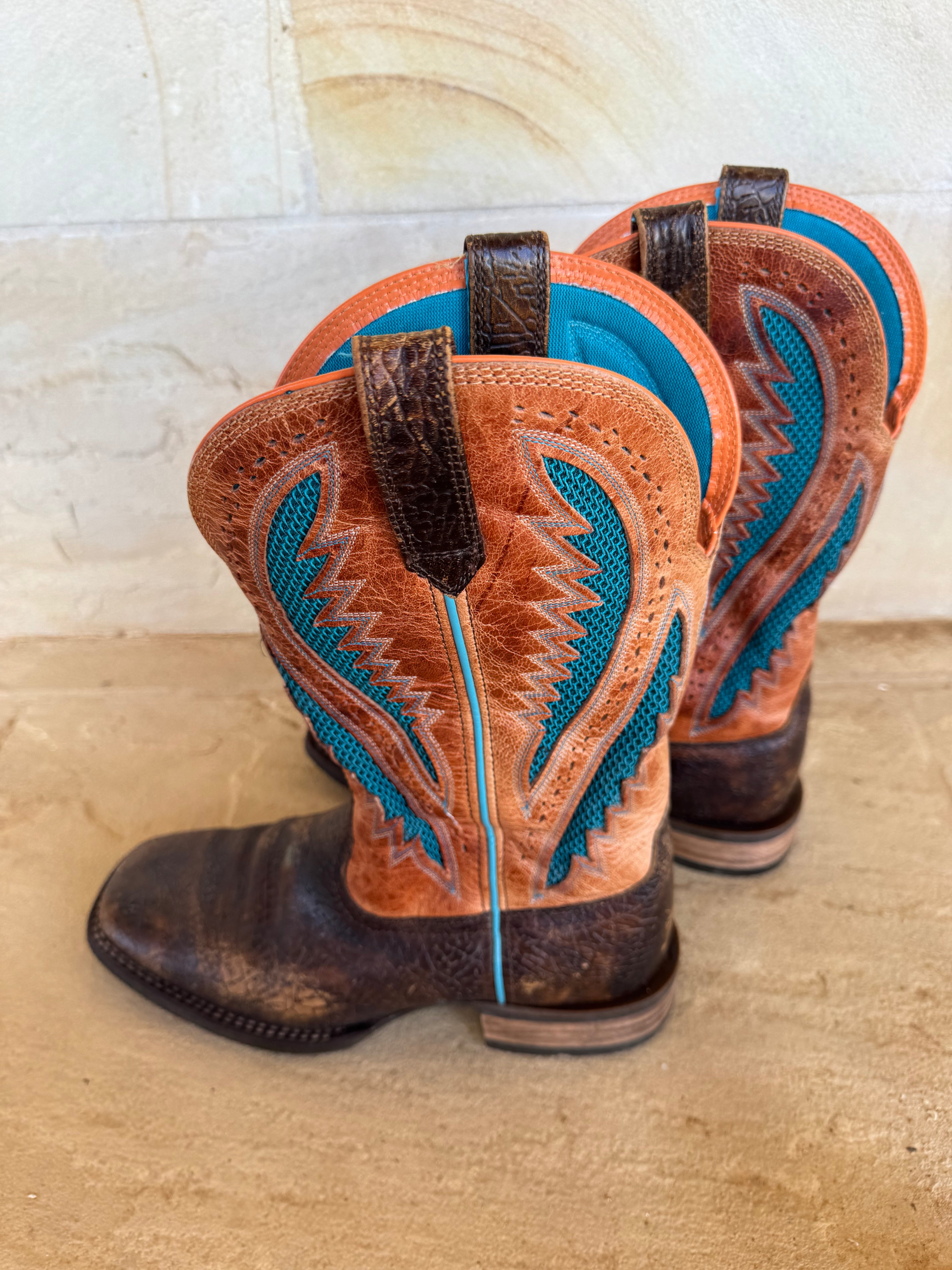 ARIAT TURQUOISE BOOTS MENS 8/41
