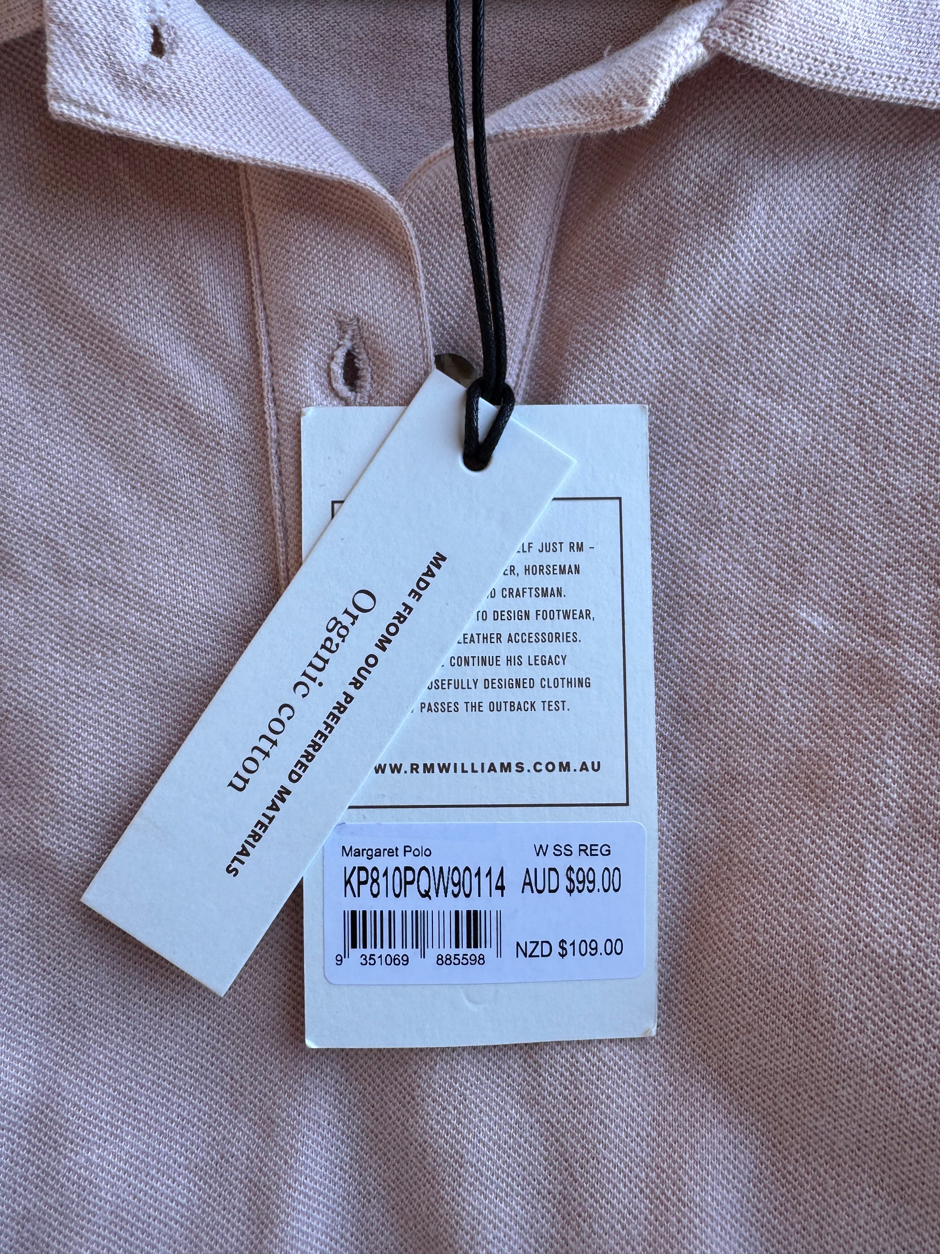 R.M. WILLIAMS POLO SHIRT BNWT 14