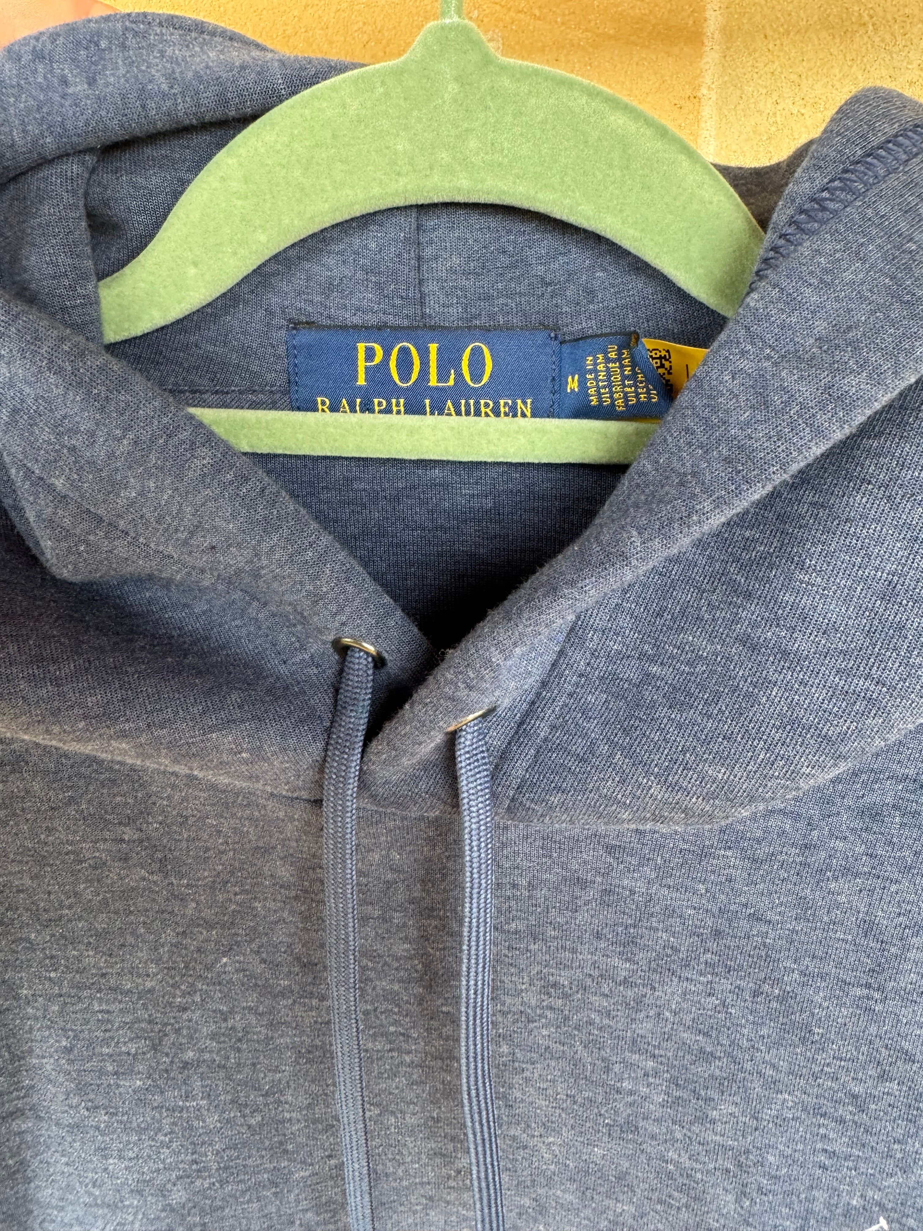 POLO RALPH LAUREN NAVY HOODIE M