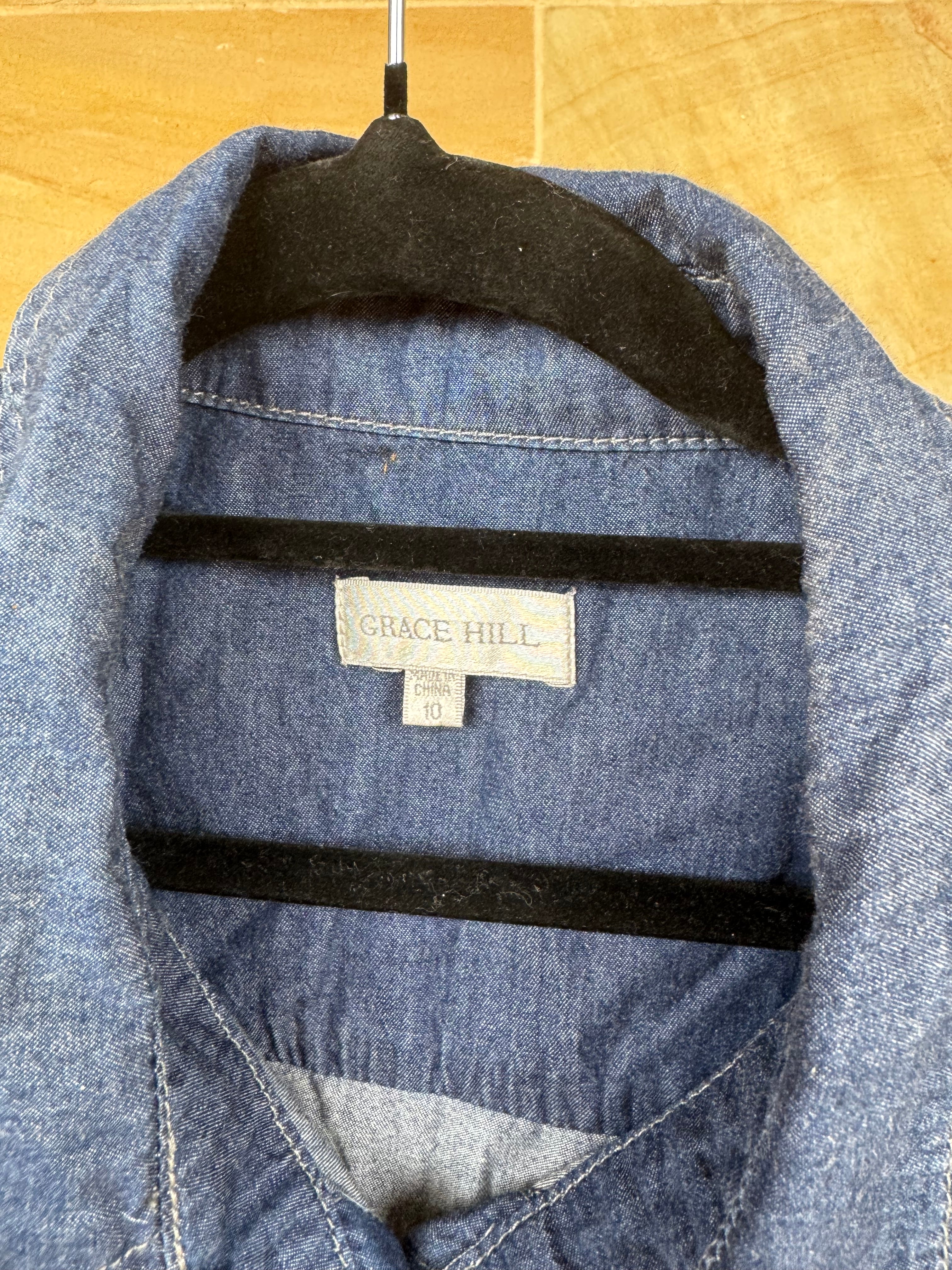 GRACE HILL DENIM DRESS 10