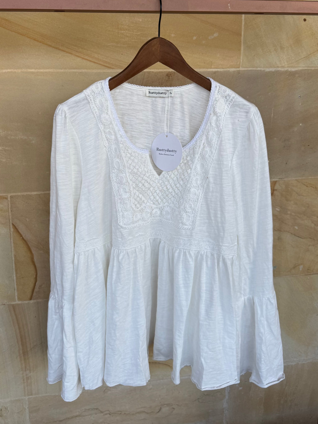 RUSTTY DUSTTY BLOUSE BNWT XL