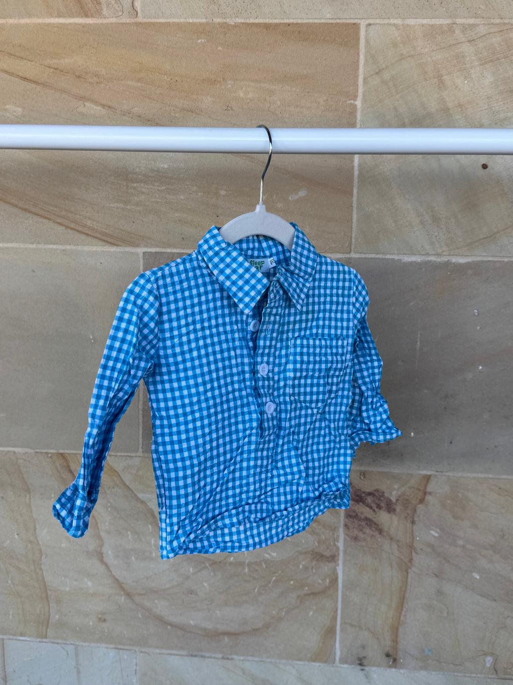 TO SLEEP BEAR SHIRT 6M
