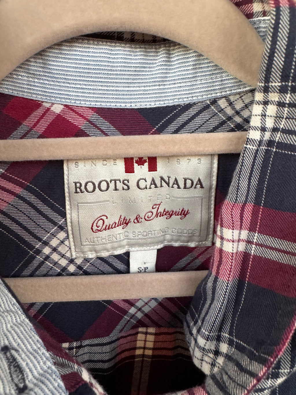 ROOTS CANADA SHIRT MENS S