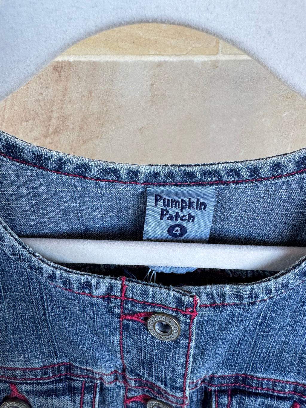 PUMPKIN PATCH KIDS DENIM DRESS 4