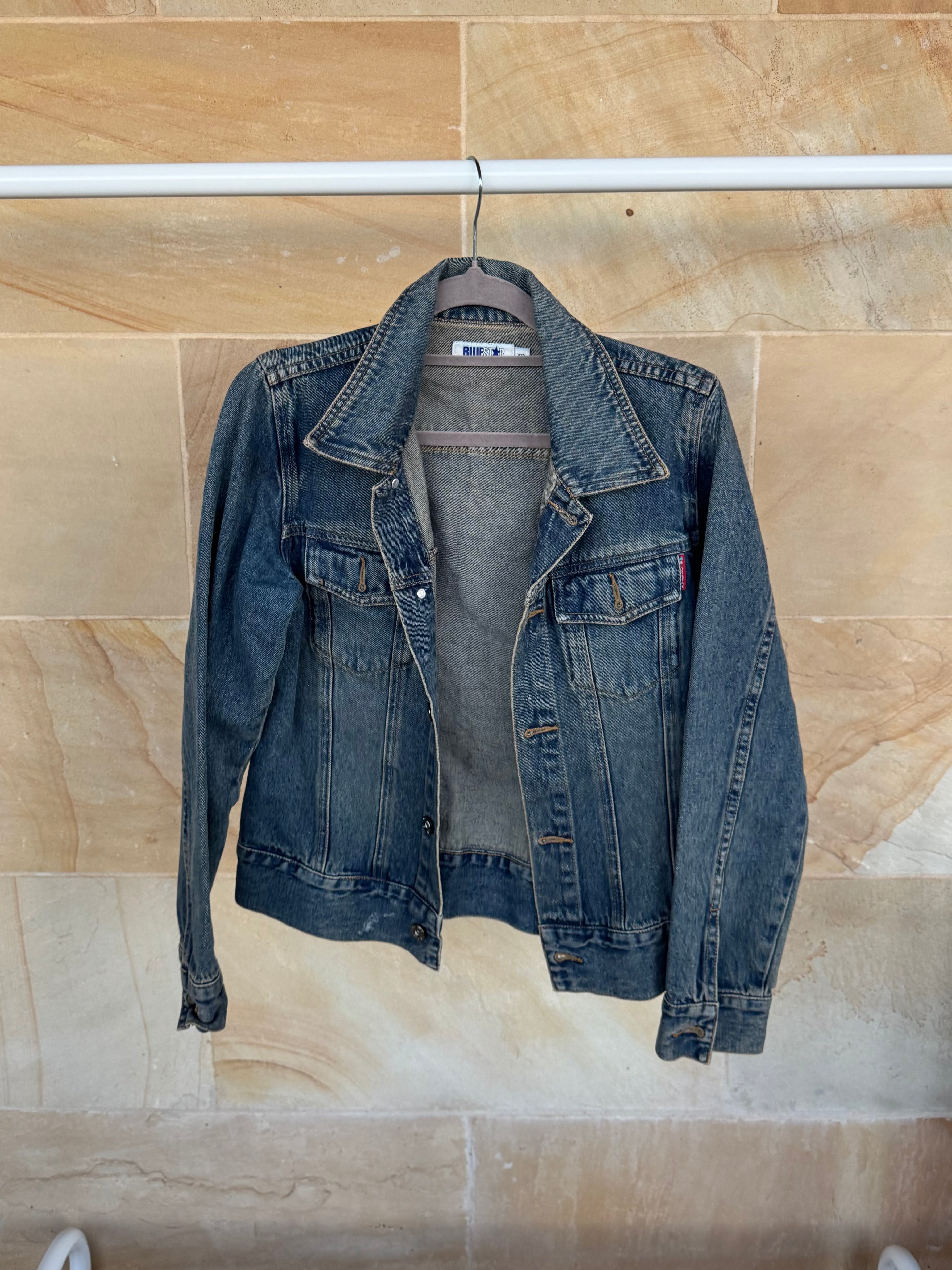 BLUE STAR DENIM JACKET XS