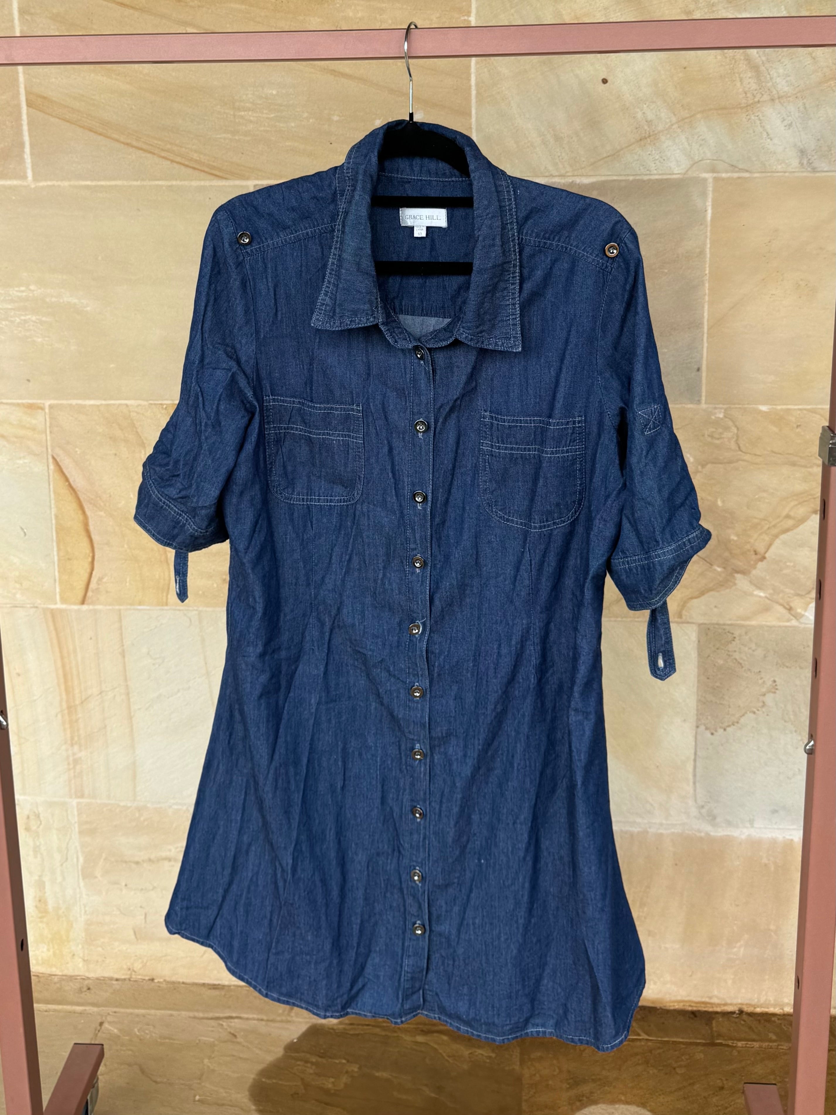 GRACE HILL DENIM DRESS 10