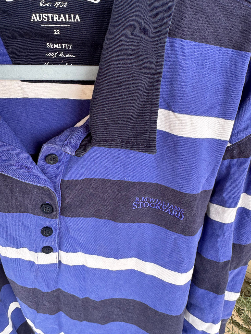 RM WILLIAMS RUGBY JUMPER 22