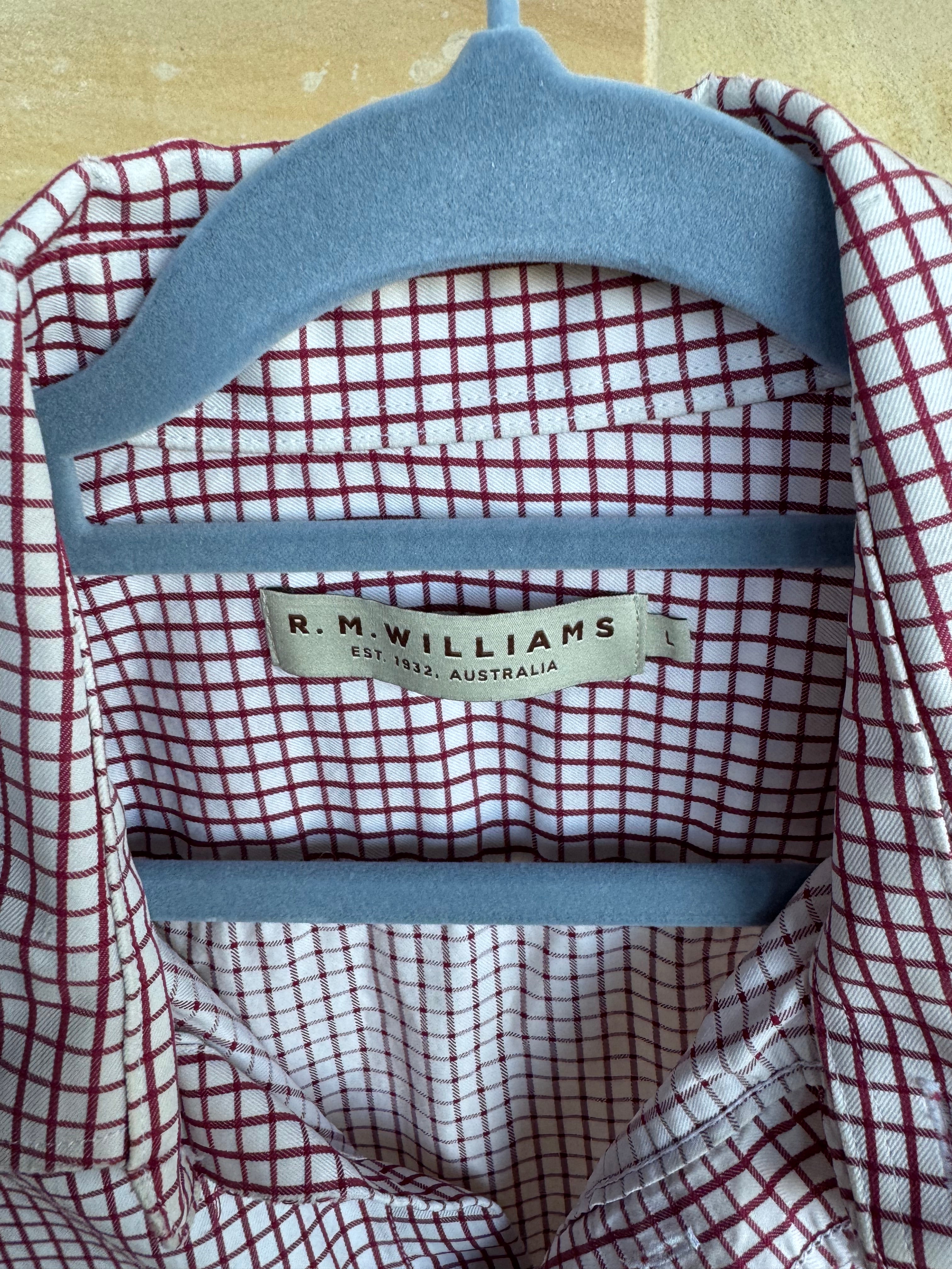 R.M. WILLIAMS SHIRT L