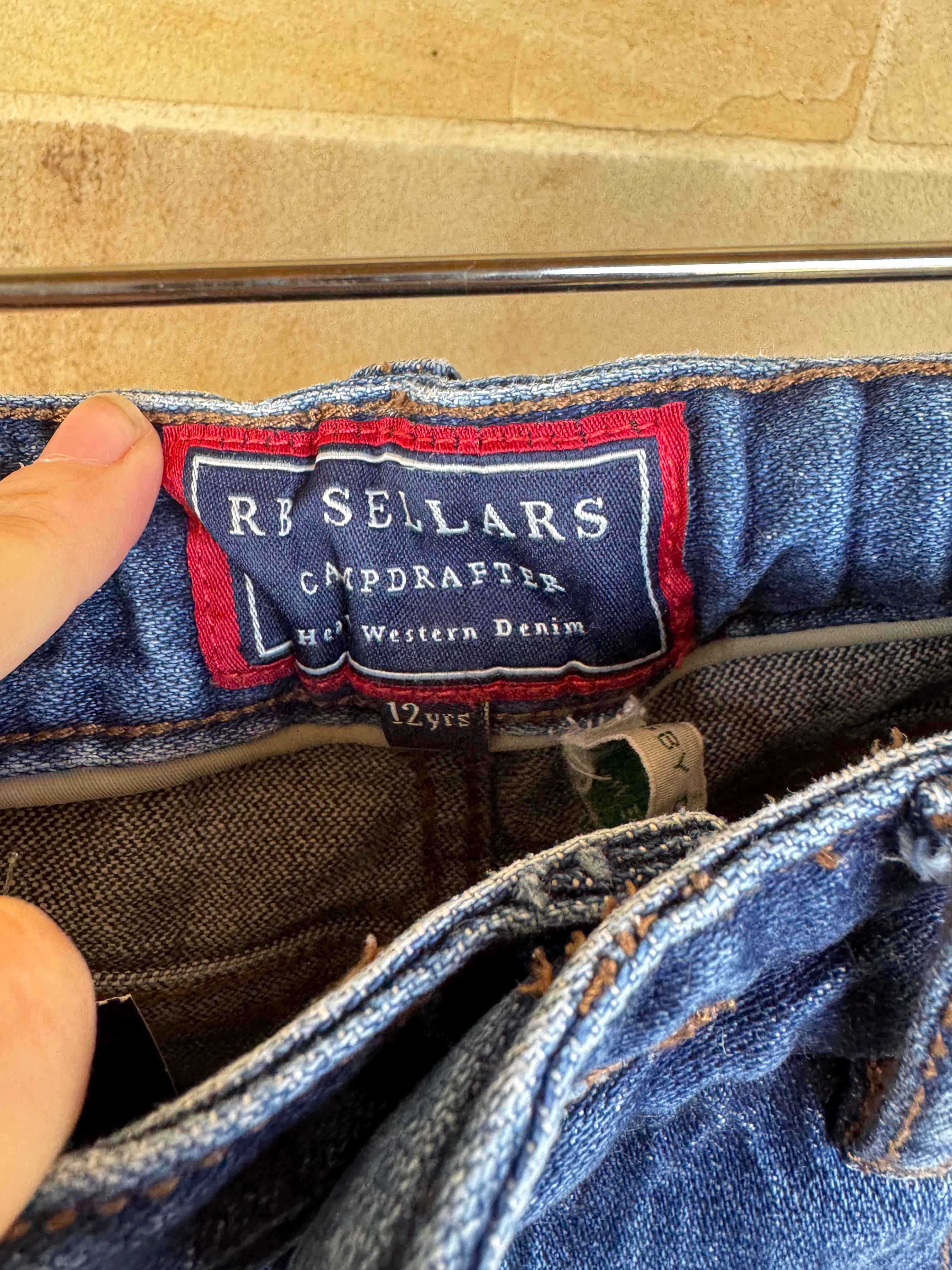 RB SELLARS ADJUSTABLE KIDS JEANS 10