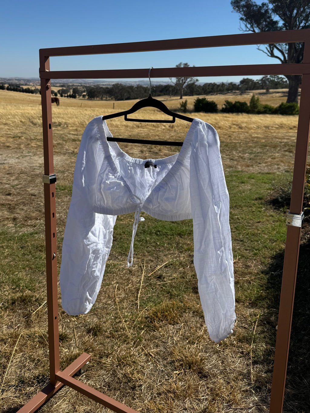 WOMENS LONG SLEEVE CROP 12
