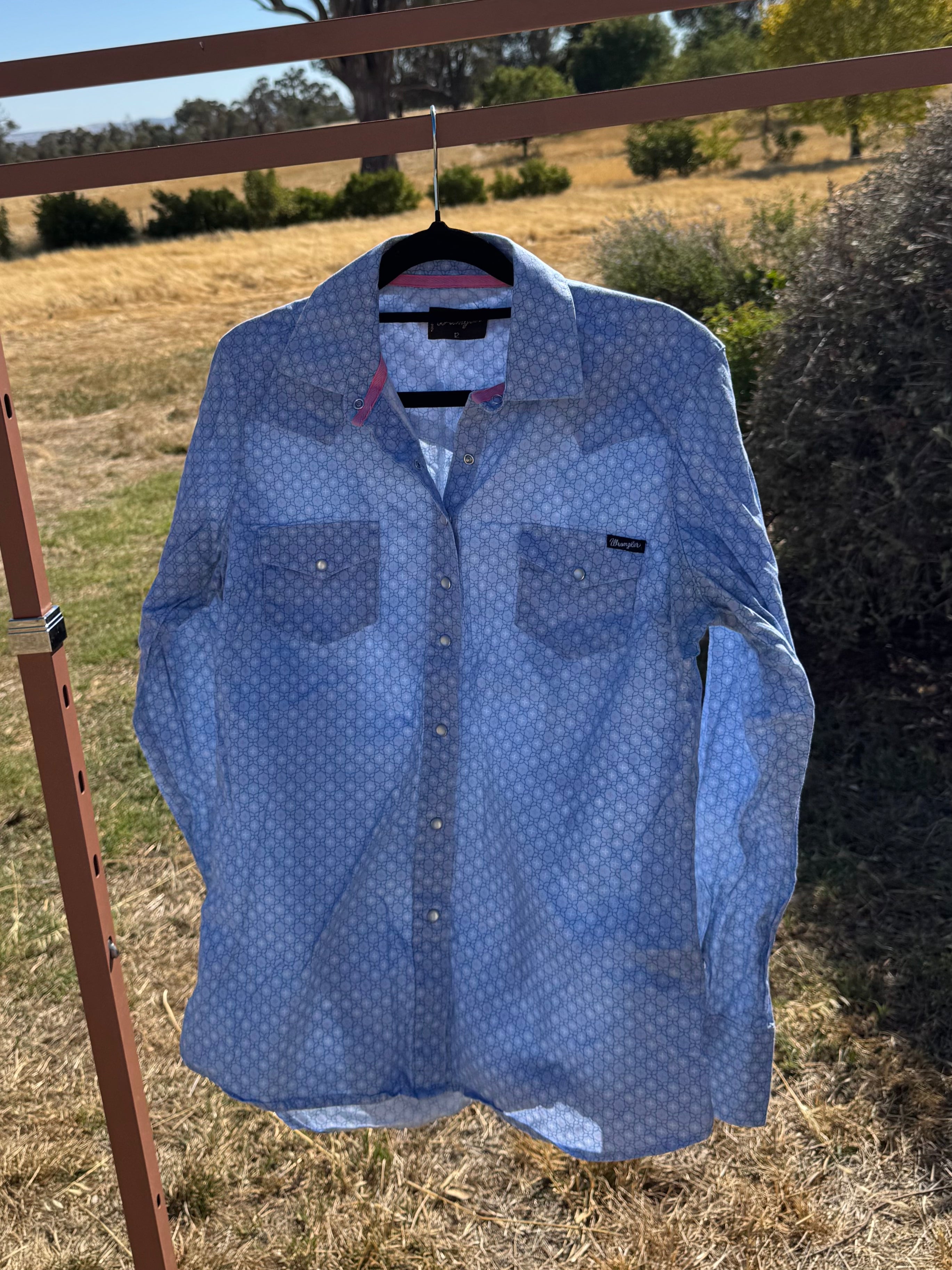 WRANGLER PEARL SNAP SHIRT 12