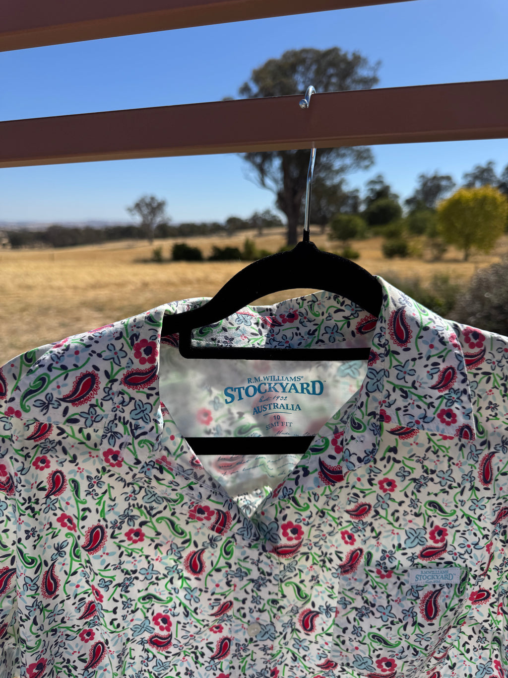 R.M. WILLIAMS SHORT SLEEVE SHIRT 10