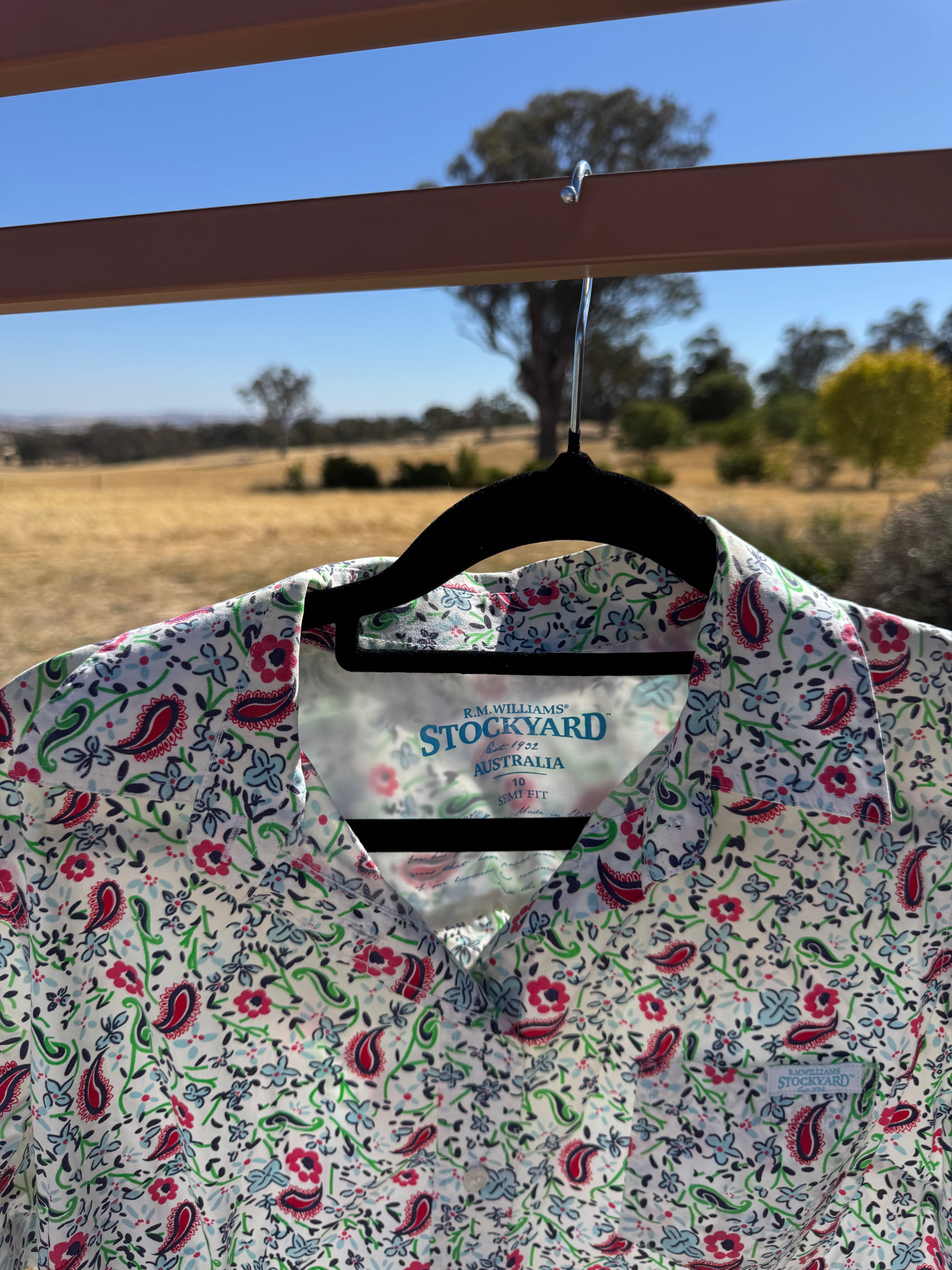 R.M. WILLIAMS SHORT SLEEVE SHIRT 10