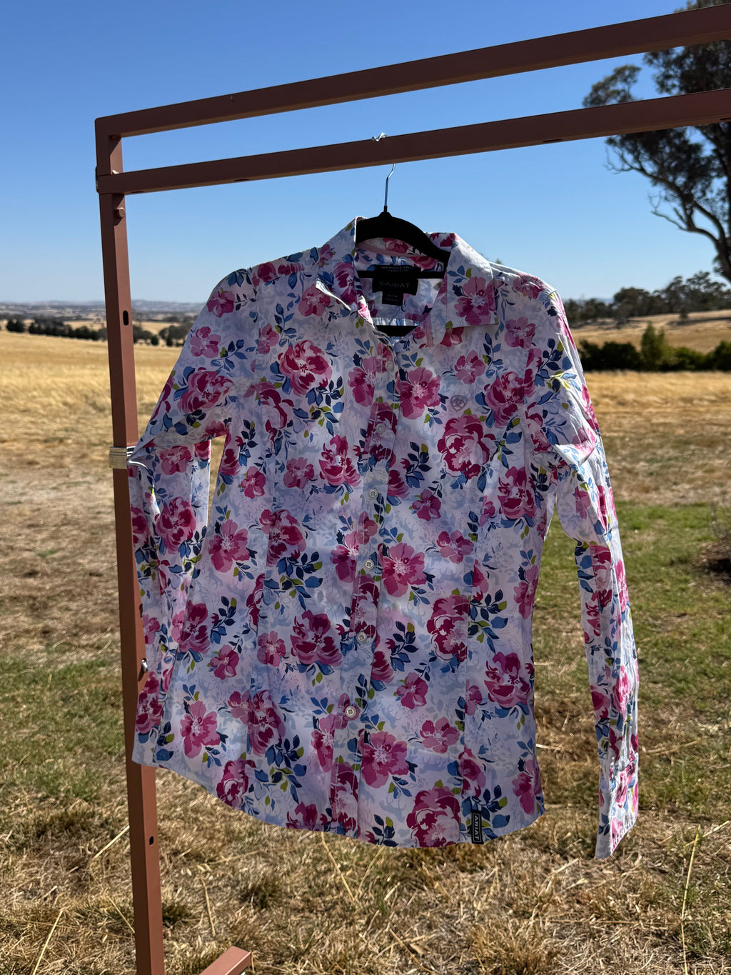 ARIAT FLORAL SHIRT XS
