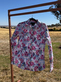 ARIAT FLORAL SHIRT XS