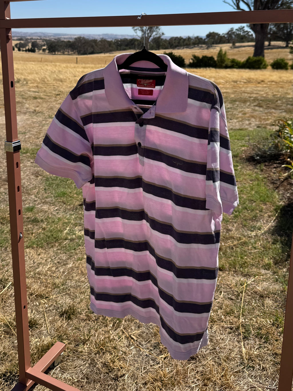 R.M. WILLIAMS MENS POLO SHIRT XL