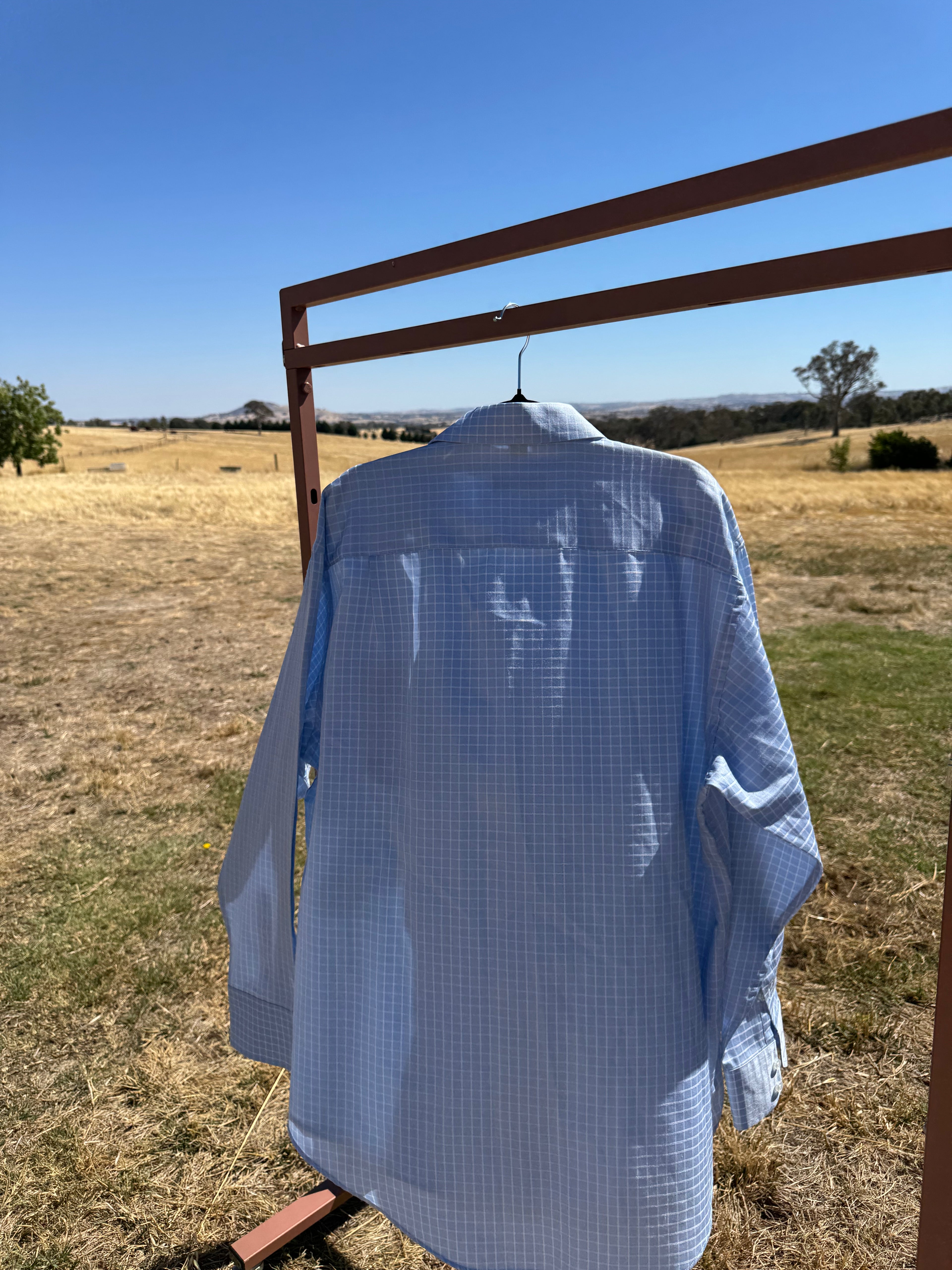 ZEGNA MENS DRESS SHIRT 2XL